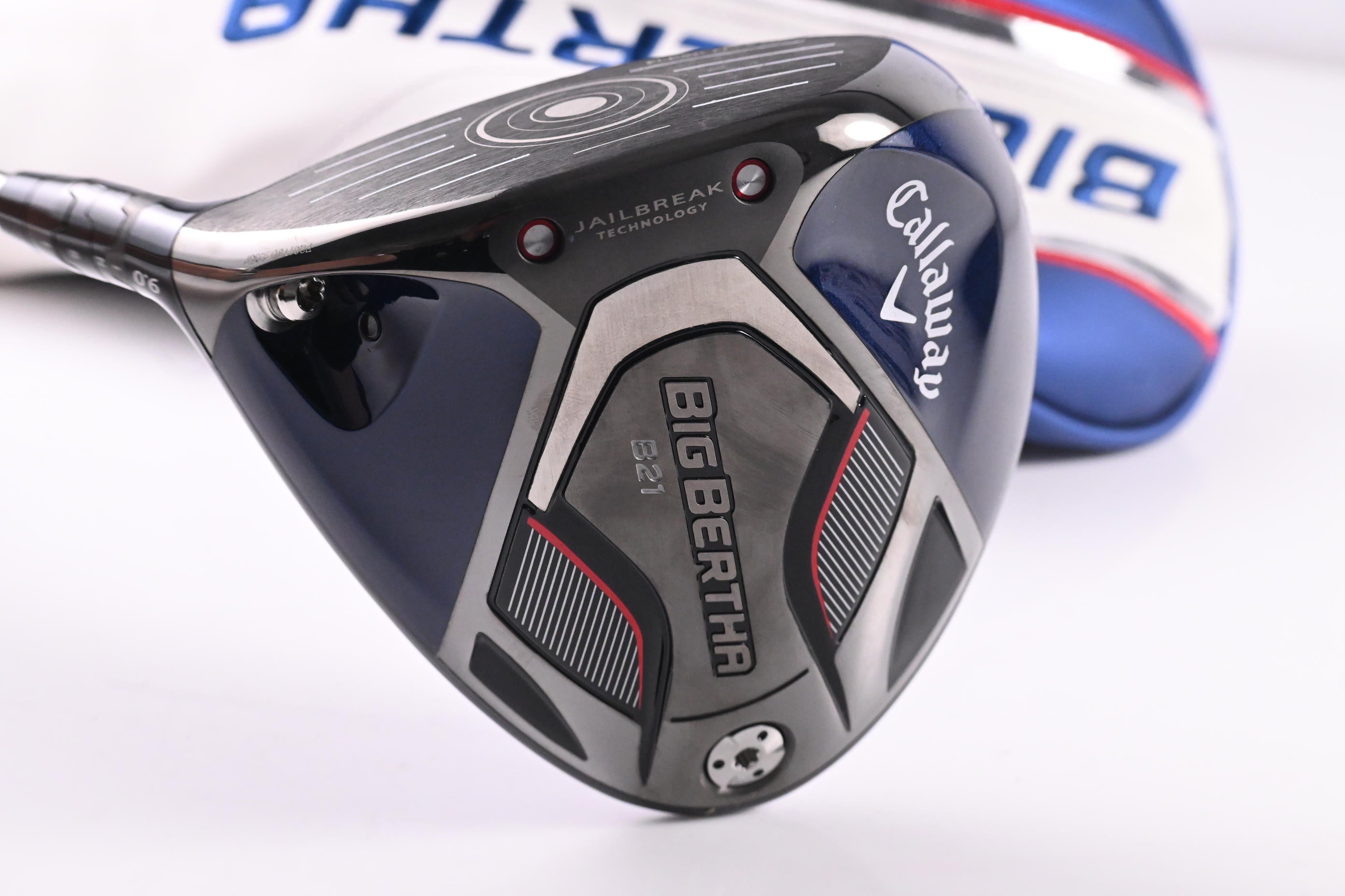 Left Hand Callaway Big Bertha B21 Driver / 9 Degree / Stiff Flex Callaway RCH 55