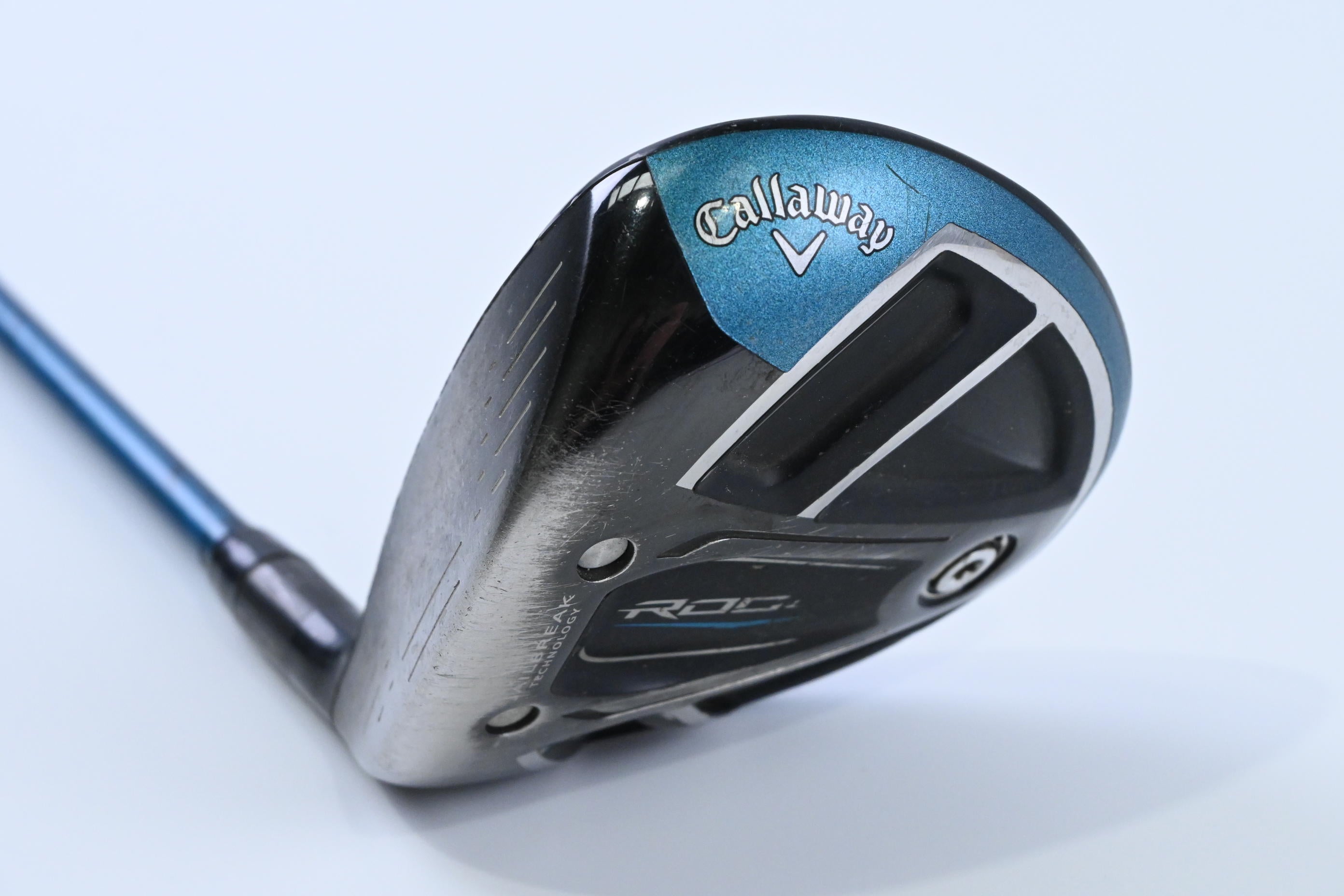 Left Hand Callaway Rogue #5 Wood / 19 Degree / Regular Flex Evenflow Blue 75
