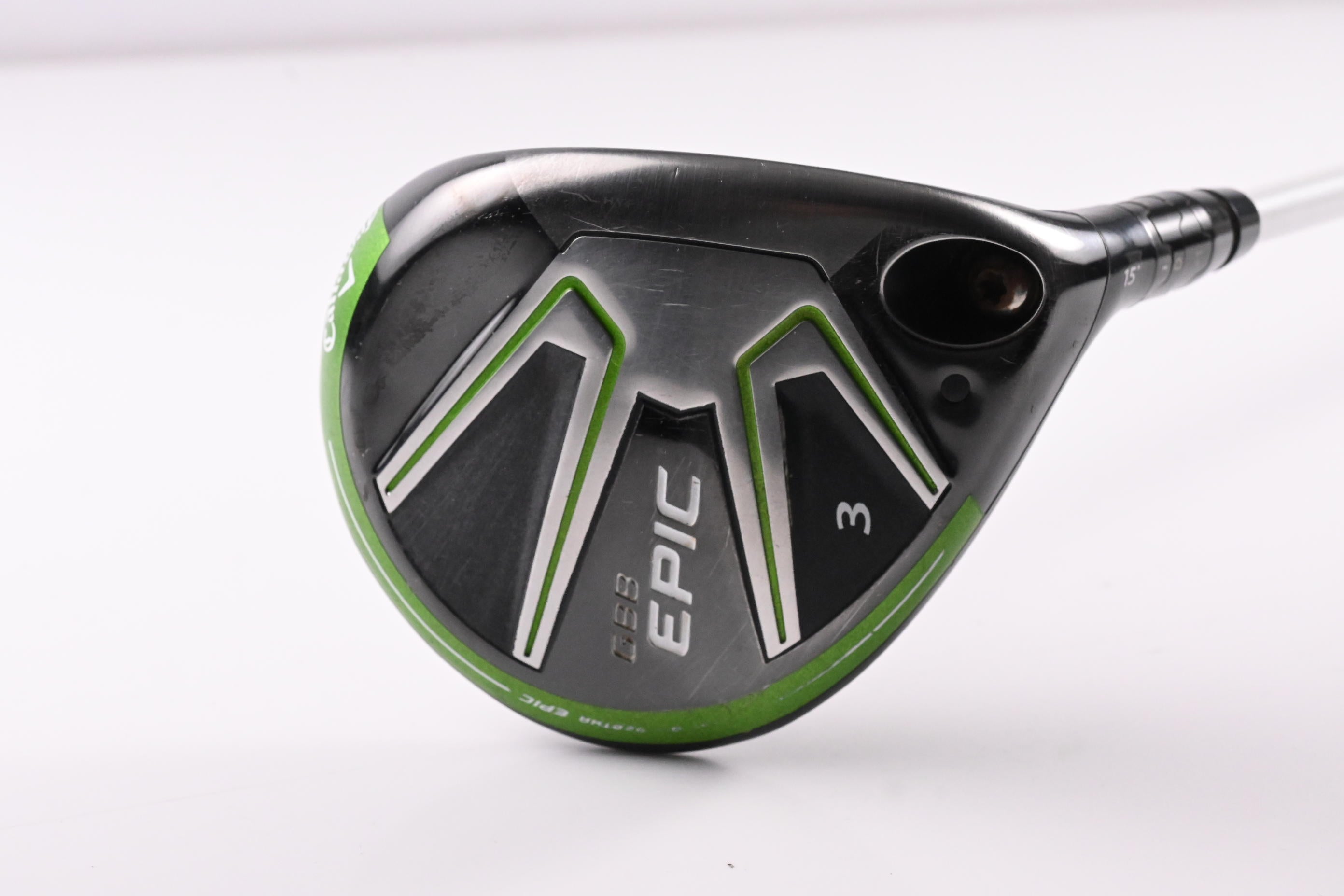 Callaway GBB Epic #3 Wood / 15 Degree / Regular Flex Matrix White Tie 5X3