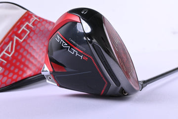 Taylormade Stealth 2 HD Driver / 10.5 Degree / Regular Flex HZRDUS Smoke Red RDX