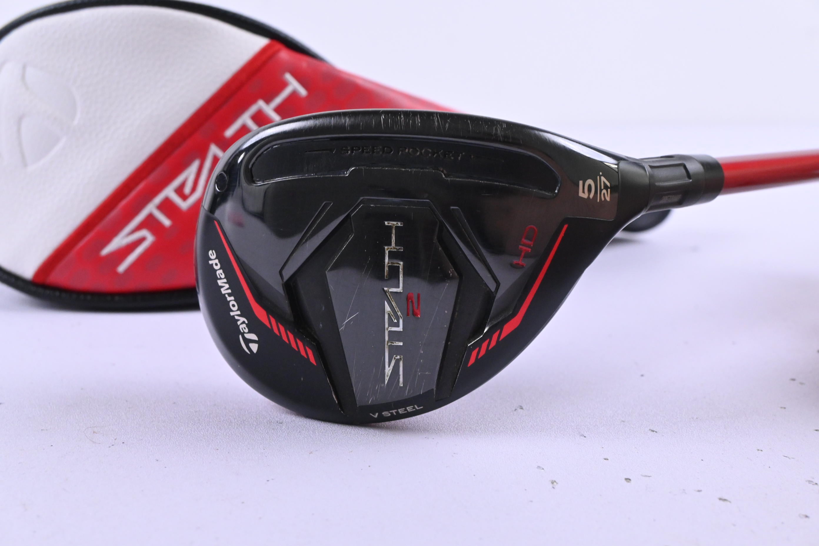 Taylormade Stealth 2 HD #5 Hybrid / 27 Degree / Senior Flex Speeder NX Red 50
