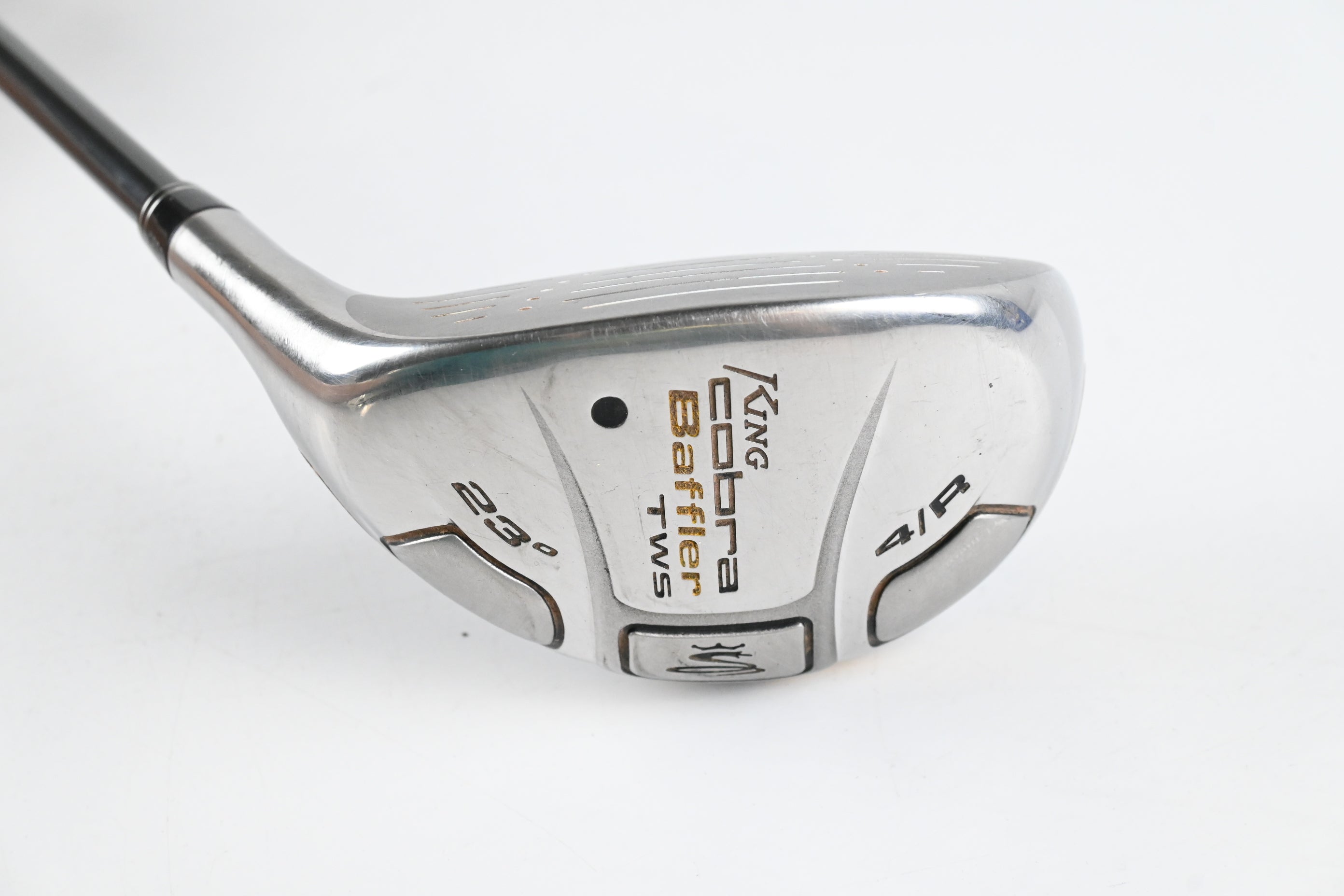 Left Hand Cobra King Baffler TWS #4 Hybrid / 23 Degree / Regular Flex Aldila DVS