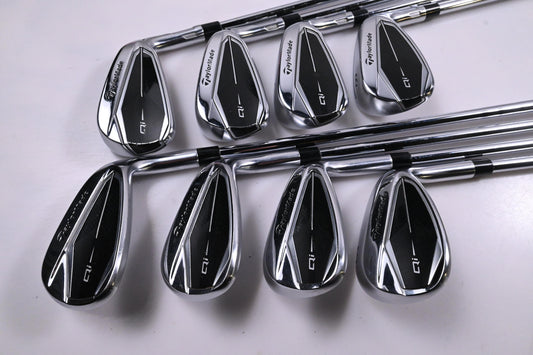 Taylormade Qi Irons / 5-PW+AW+SW / Regular Flex KBS Max MT 85 Shafts