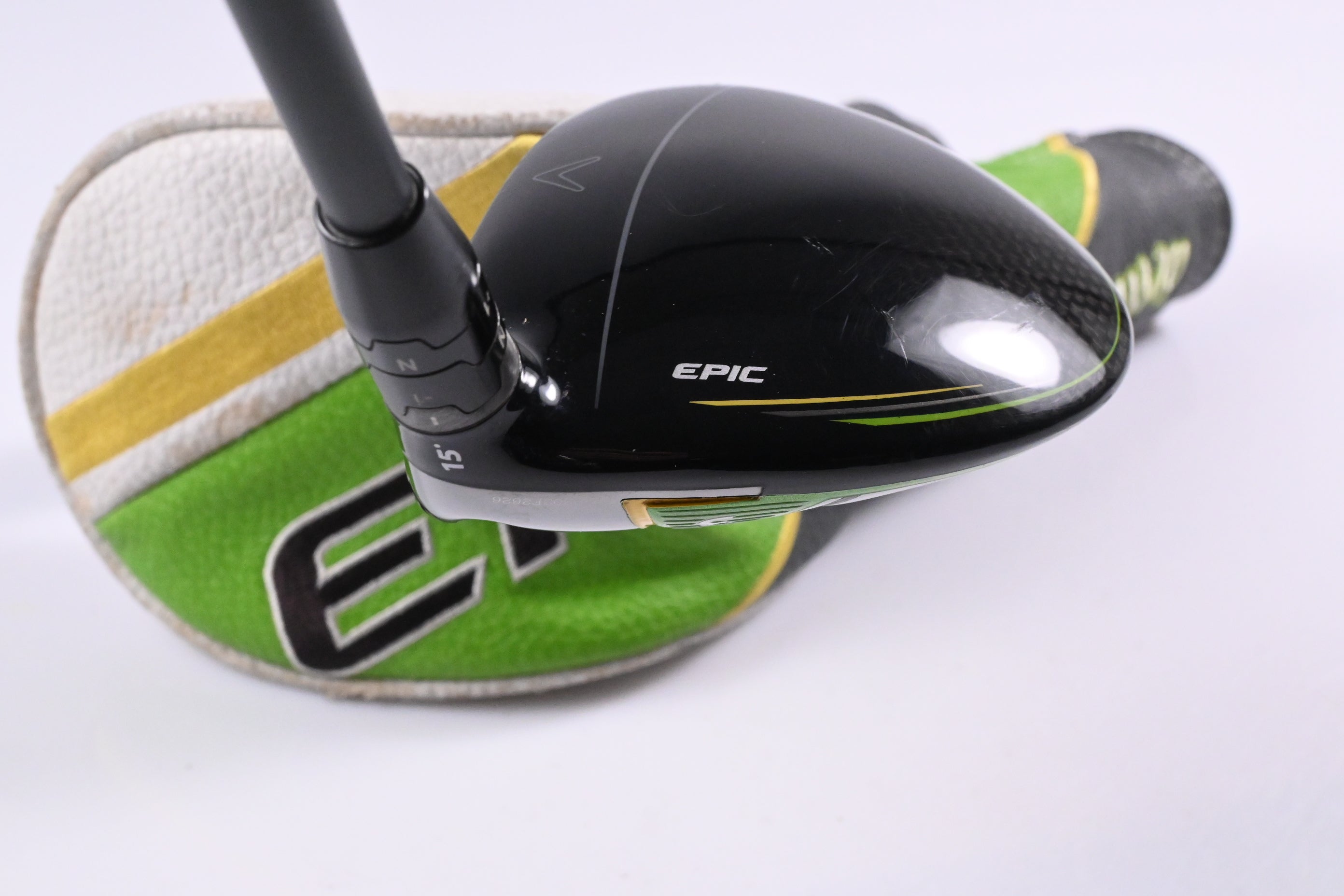 Callaway Epic Flash #3 Wood / 15 Degree / X-Flex HZRDUS Smoke Black 70 Shaft - TRACKMAN BAY