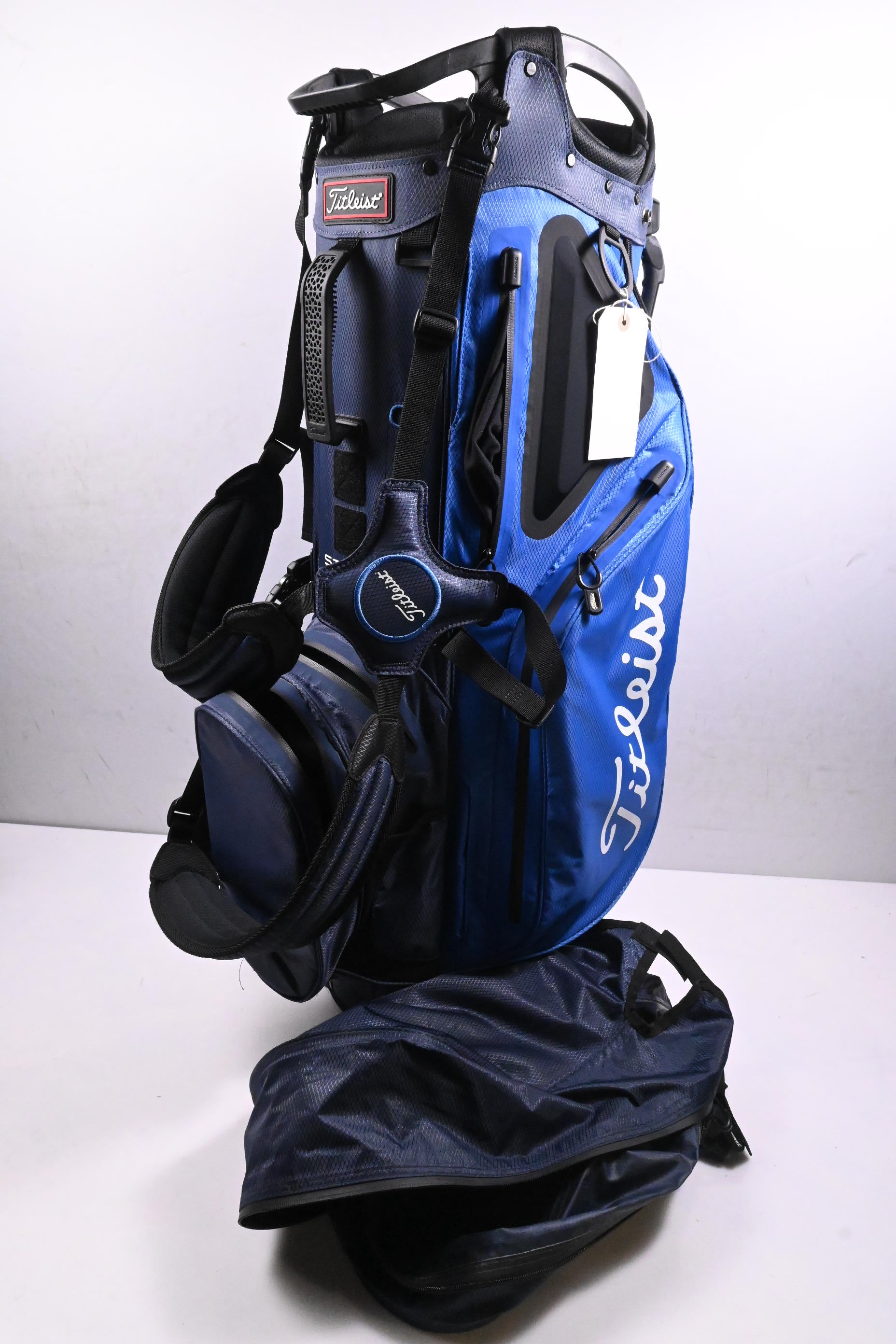 Titleist Hybrid 14 StaDry Stand Bag / 14-Way Divider / Blue, Black