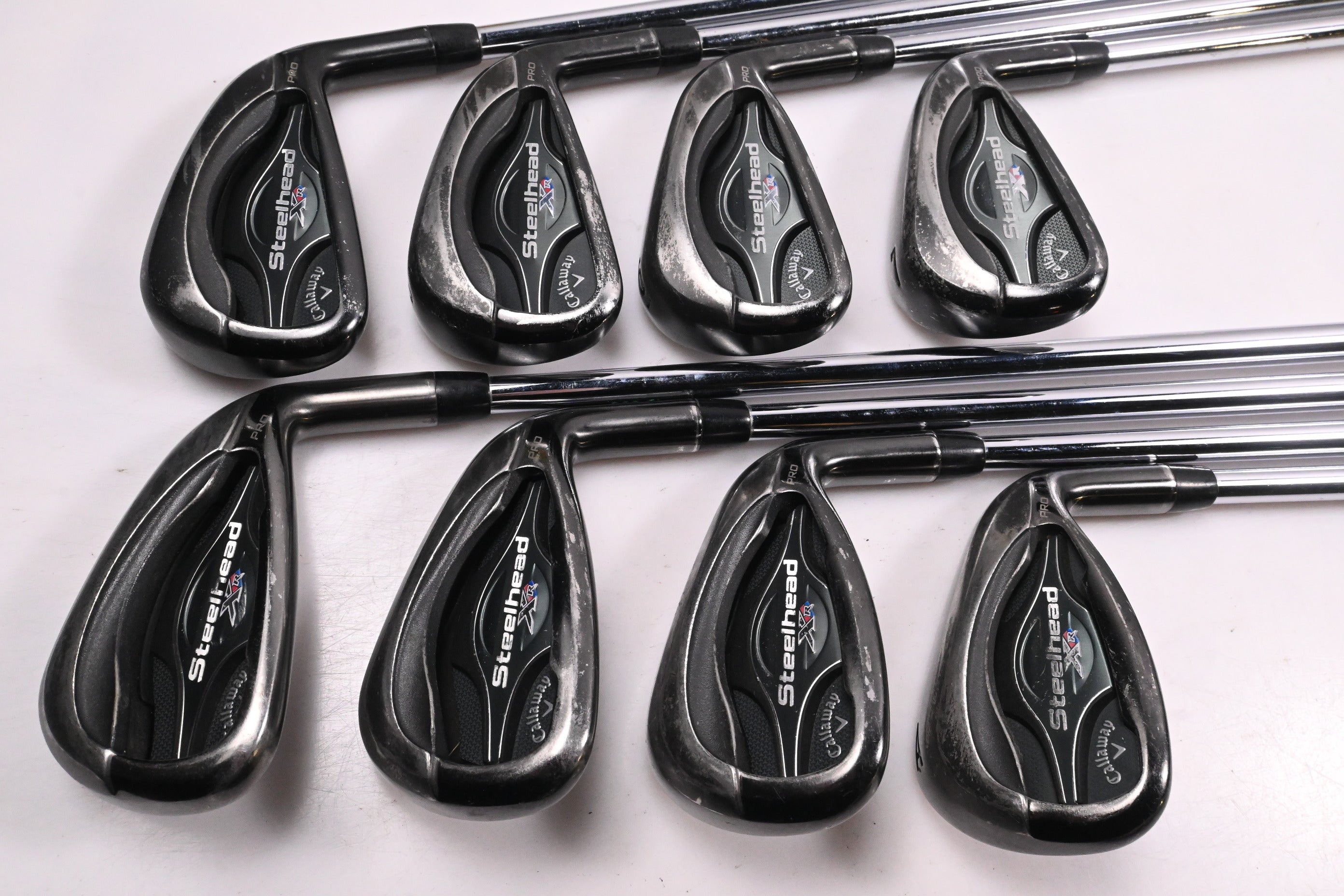 Callaway Steelhead XR Pro Irons / 4-PW+GW / Stiff Flex Shafts