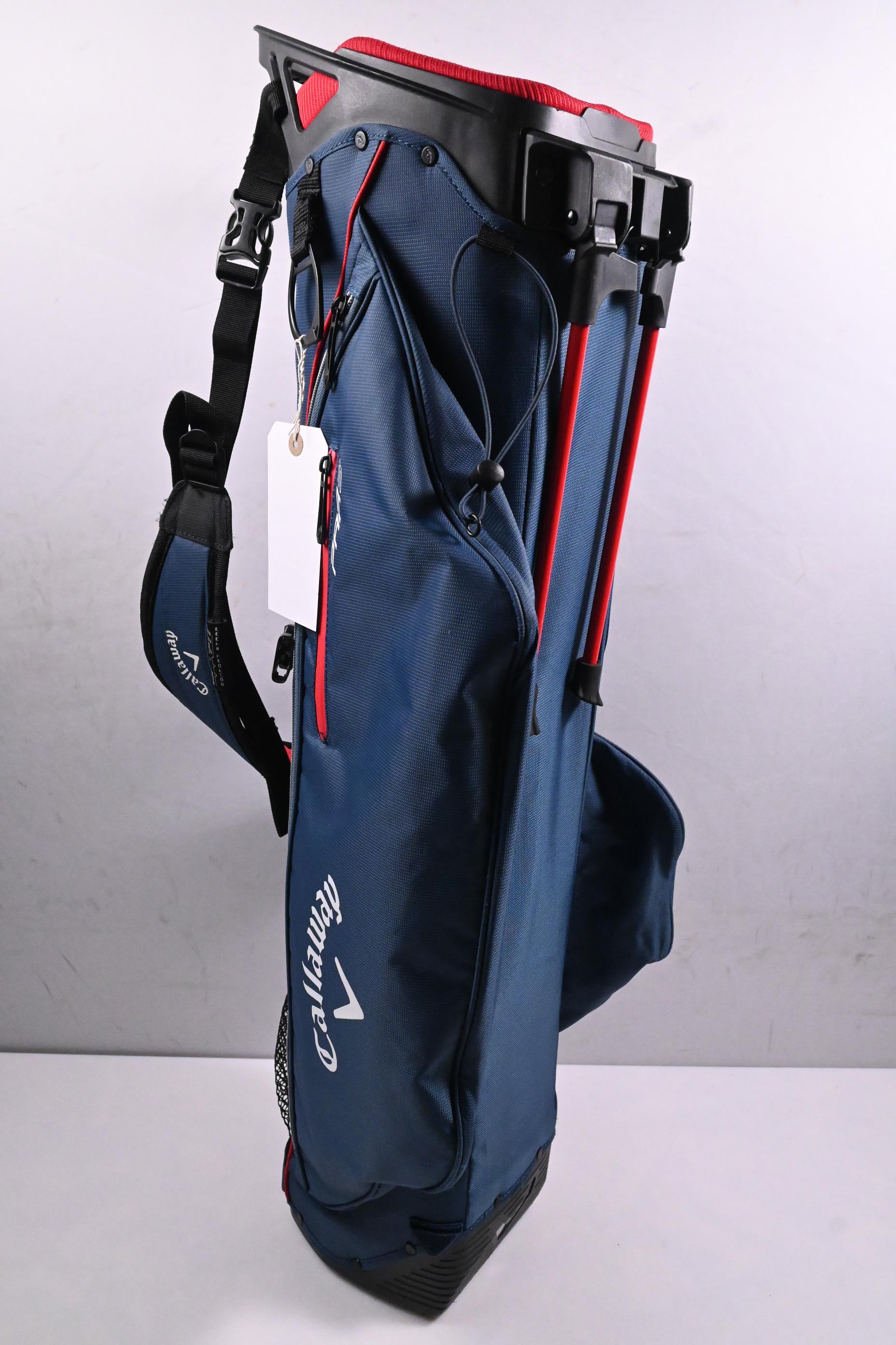 Callaway Par 3 Pencil Bag / 3-Way Divider / Navy & Red