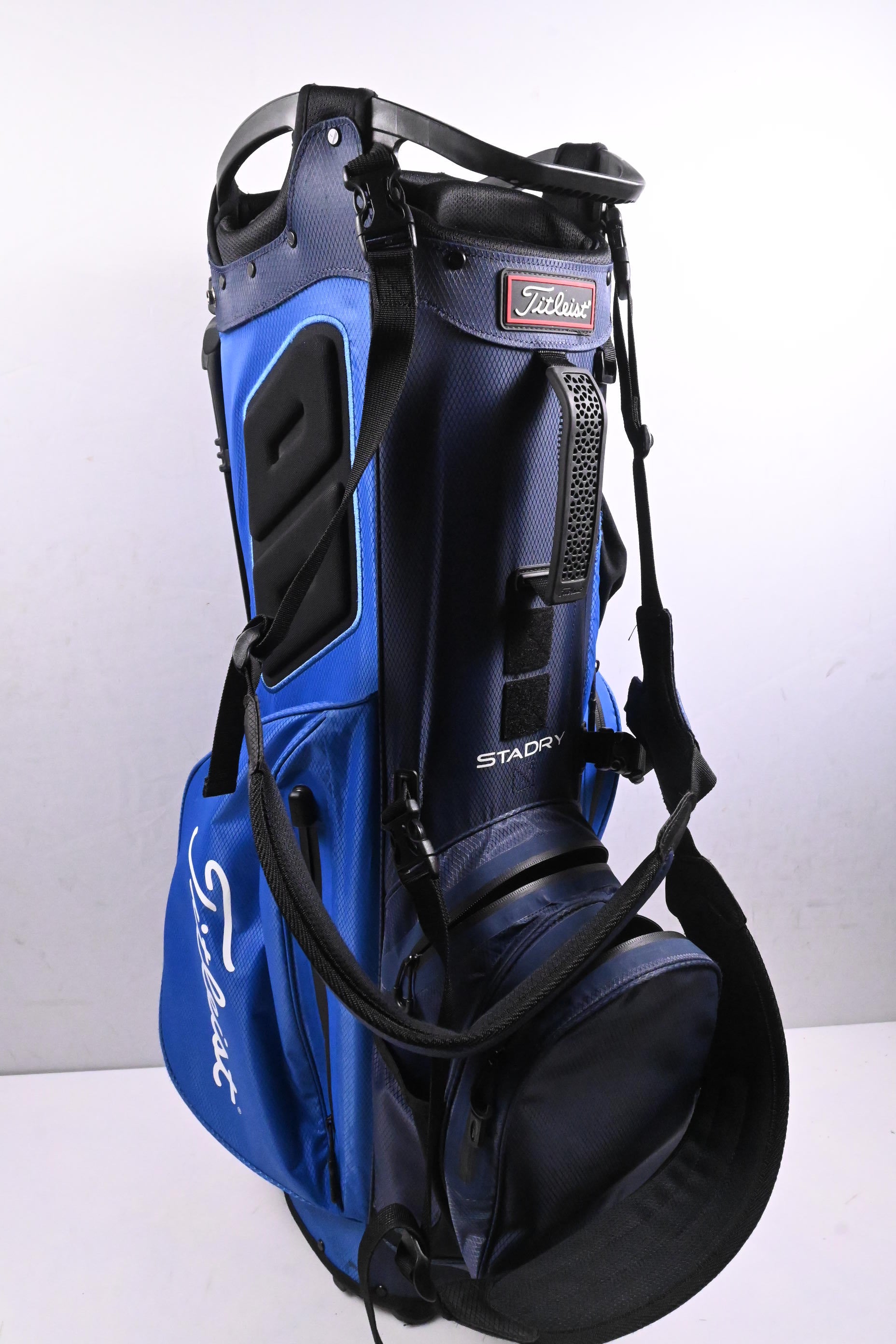 Titleist Hybrid 14 StaDry Stand Bag / 14-Way Divider / Blue, Black