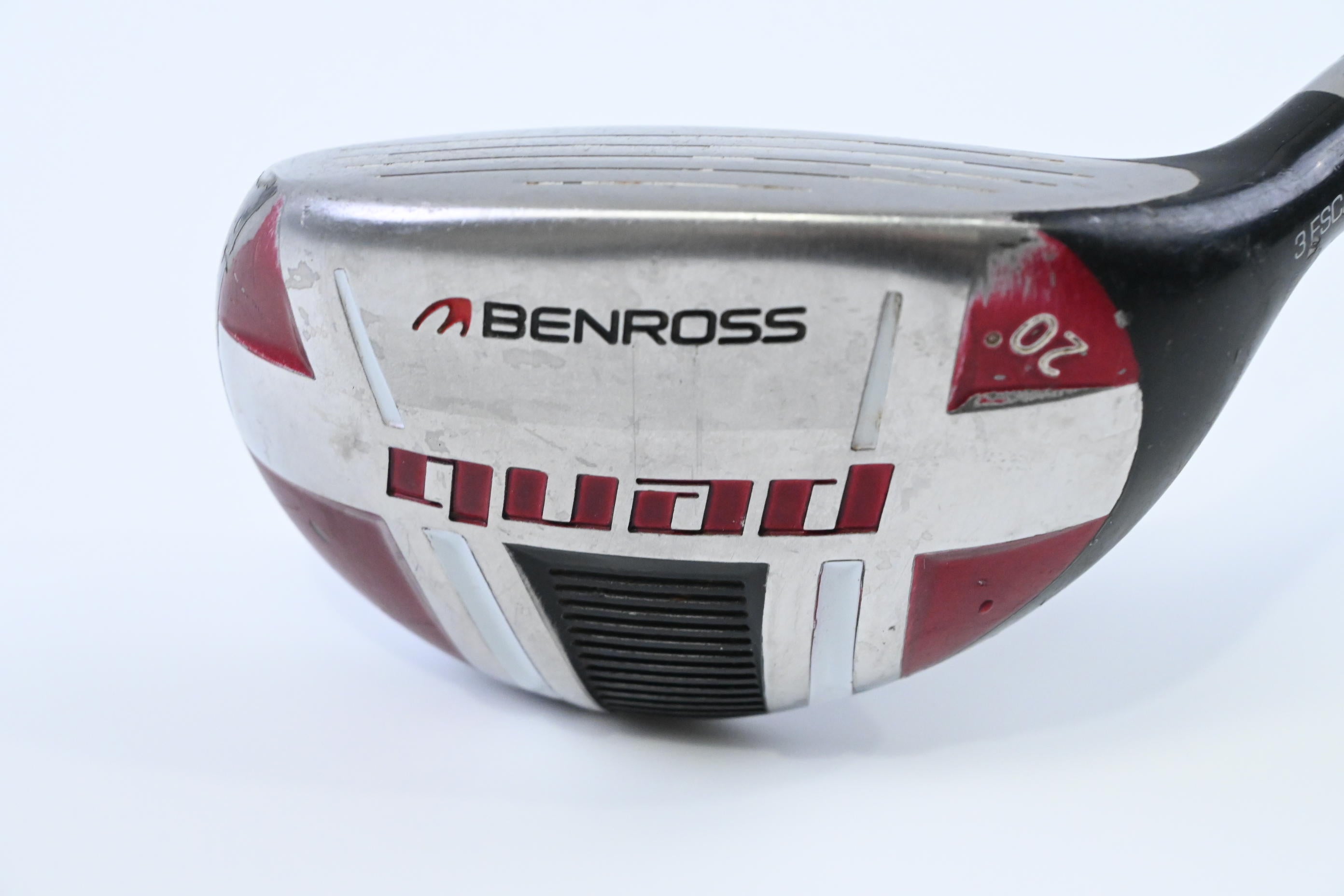 Benross Quad Speed #2 Hybrid / 20 Degree / Stiff Flex Aldila Hot Core Shaft