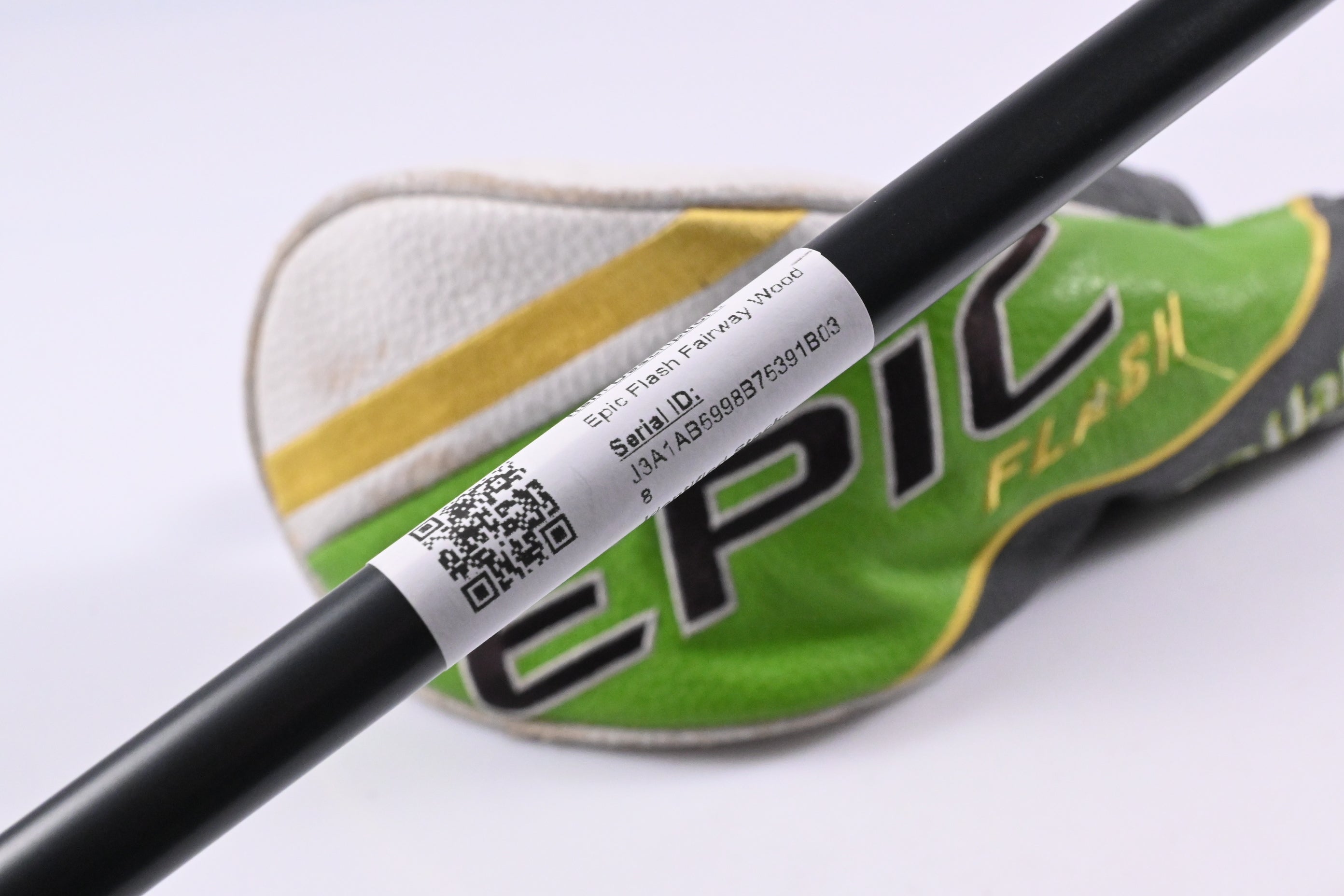 Callaway Epic Flash #3 Wood / 15 Degree / X-Flex HZRDUS Smoke Black 70 Shaft - TRACKMAN BAY