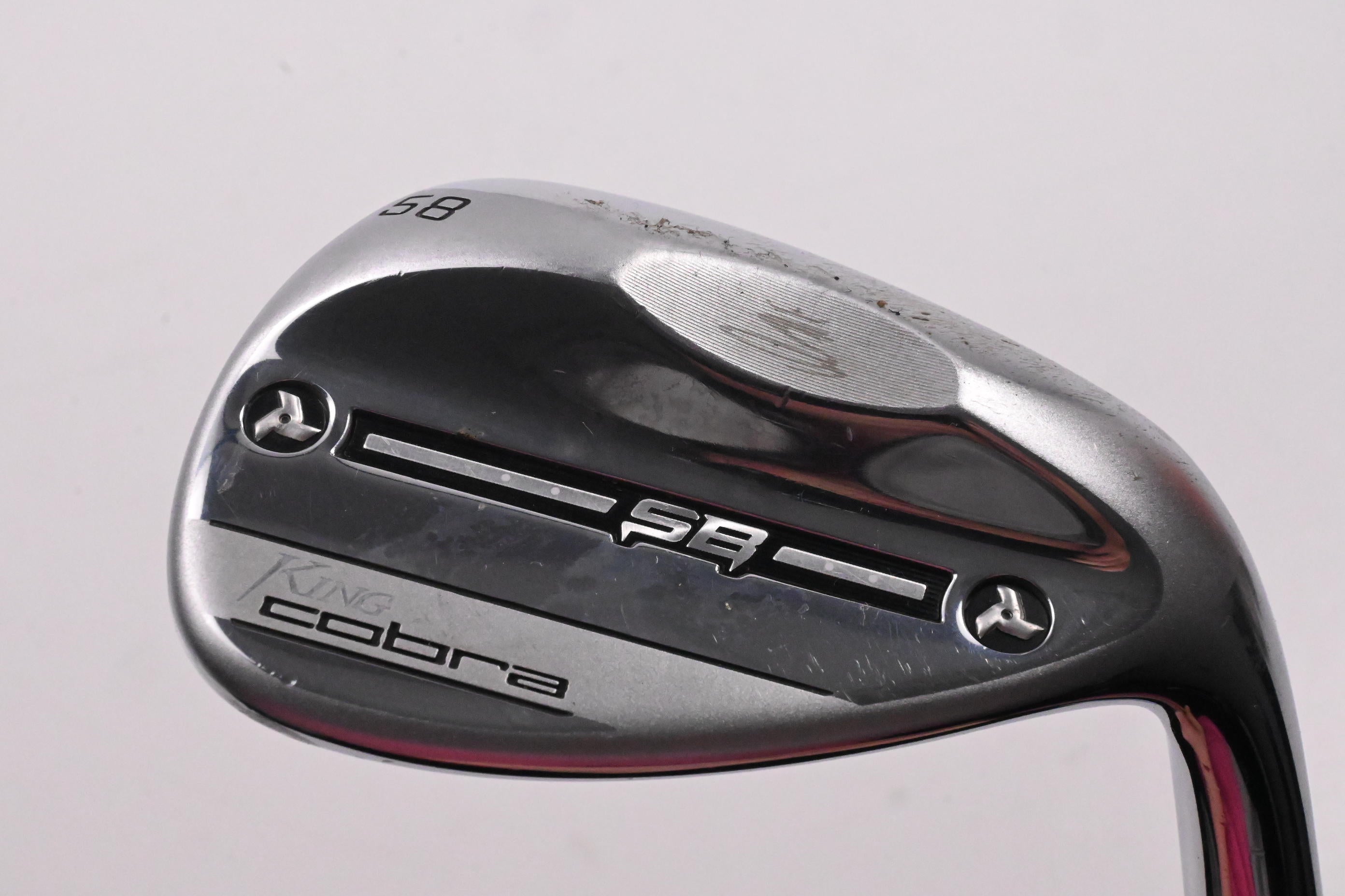 Cobra King Snakebite 2021 Lob Wedge / 58 Degree / Stiff Flex KBS HI-REV 2.0 125
