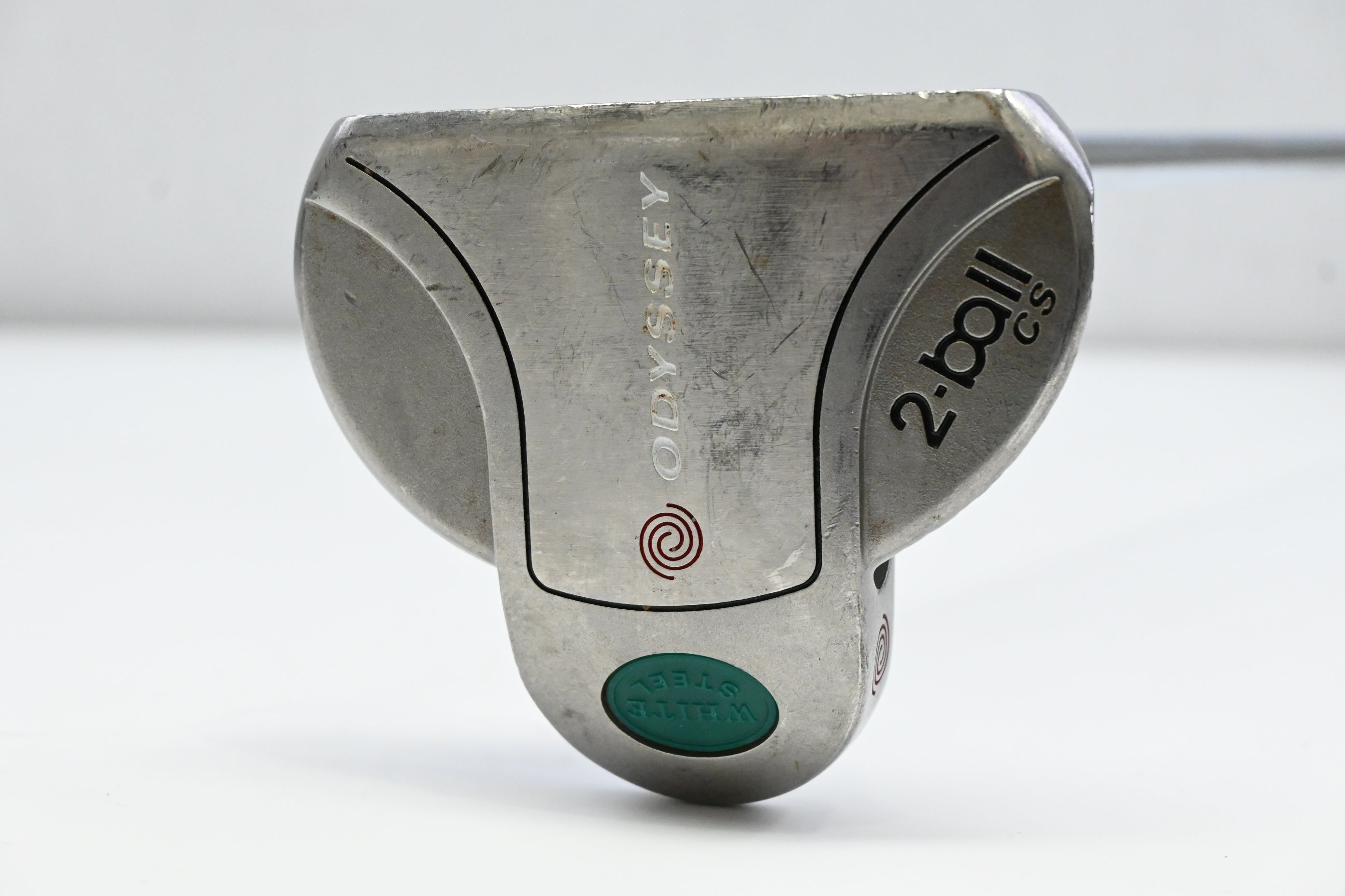 Odyssey White Steel 2-Ball CS Putter / 35 Inch