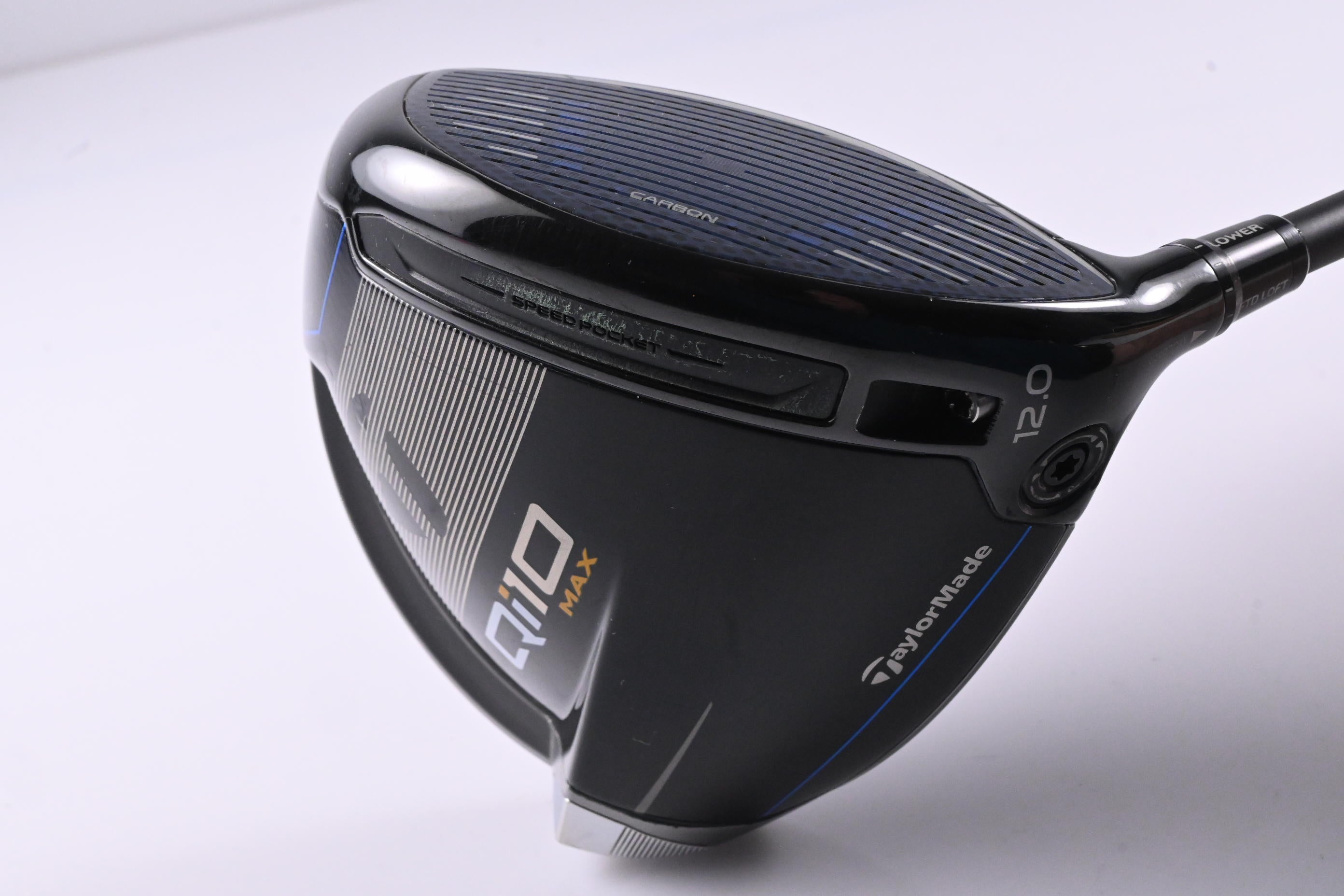 Taylormade Qi10 Max Driver / 12 Degree / Stiff Flex Tensei AV Blue 65 Shaft