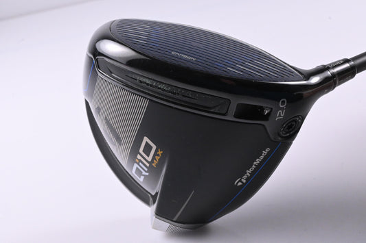 Taylormade Qi10 Max Driver / 12 Degree / Stiff Flex Tensei AV Blue 65 Shaft