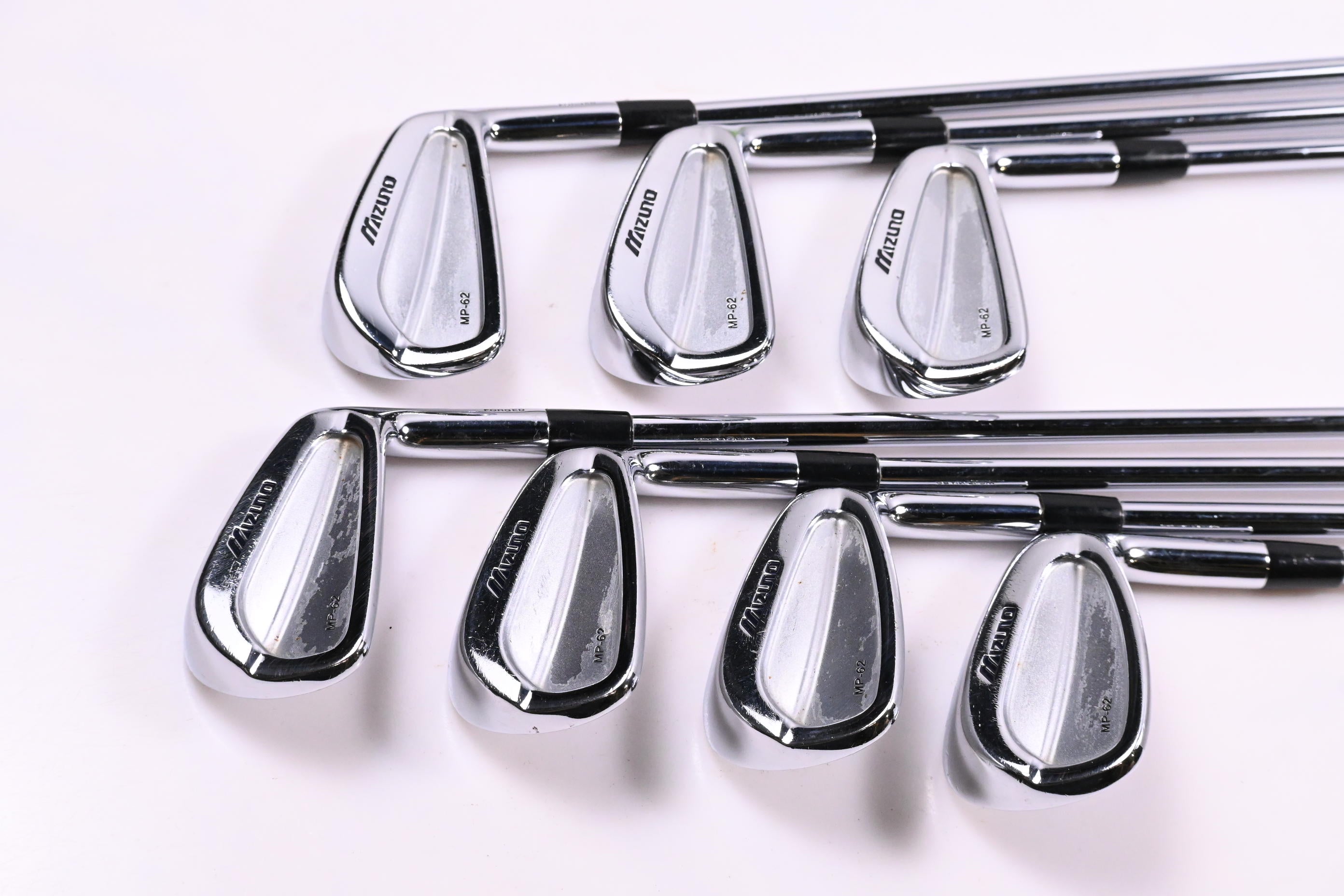 Mizuno MP-62 Irons / 4-PW / Regular Flex Dynamic Gold High Launch R300 Shafts