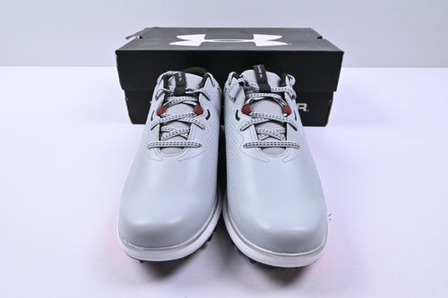 Under Armour Glide 2 SL Golf Shoes / UK Size 7.5 / Grey & Black
