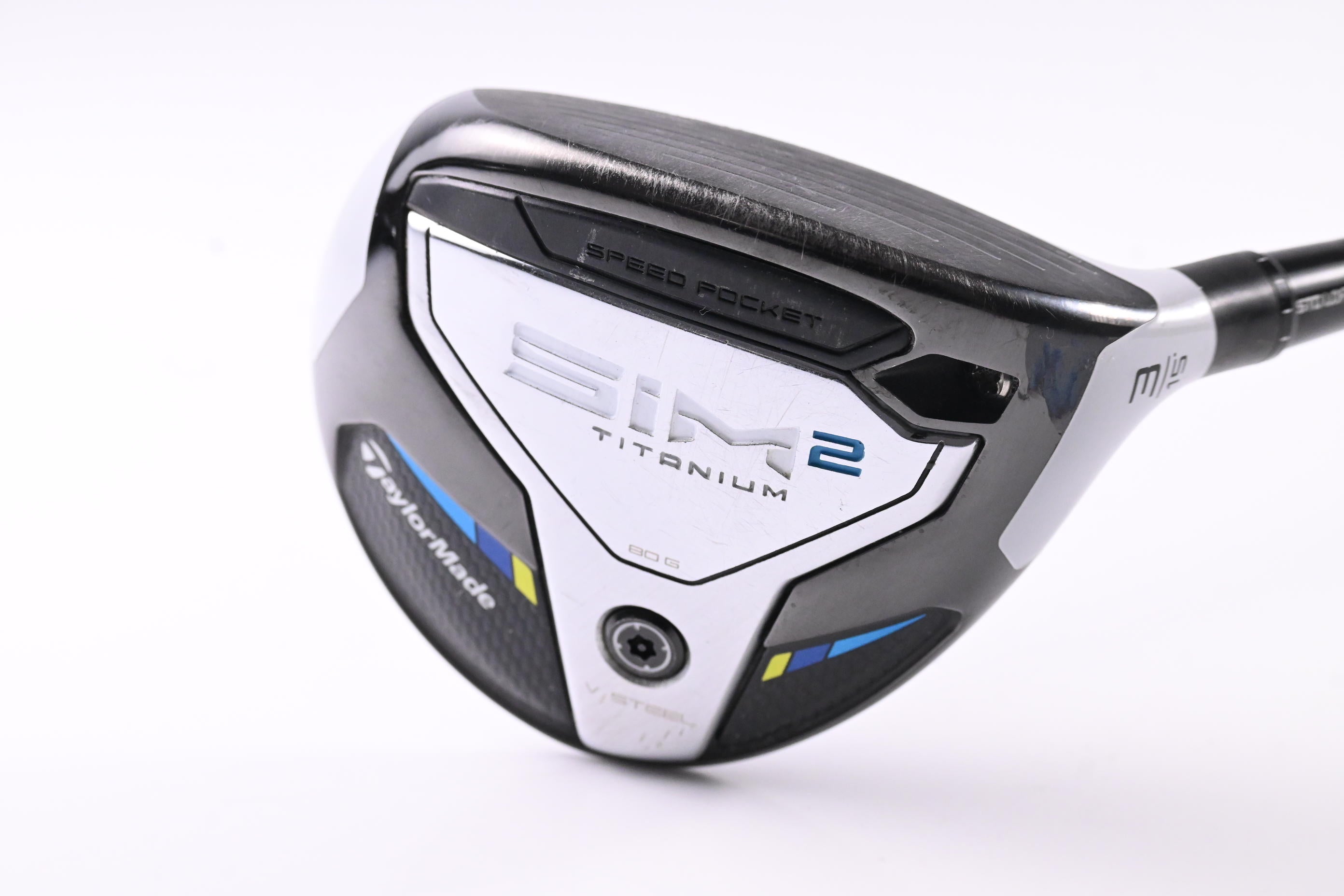 Taylormade SIM2 Ti #3 Wood / 15 Degree / Senior Flex HZRDUS Smoke Red RDX 50