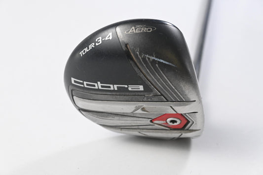 Cobra King F9 #3-4 Wood / 13.5 Degree / Stiff Flex HZRDUS Smoke Black 70 Shaft