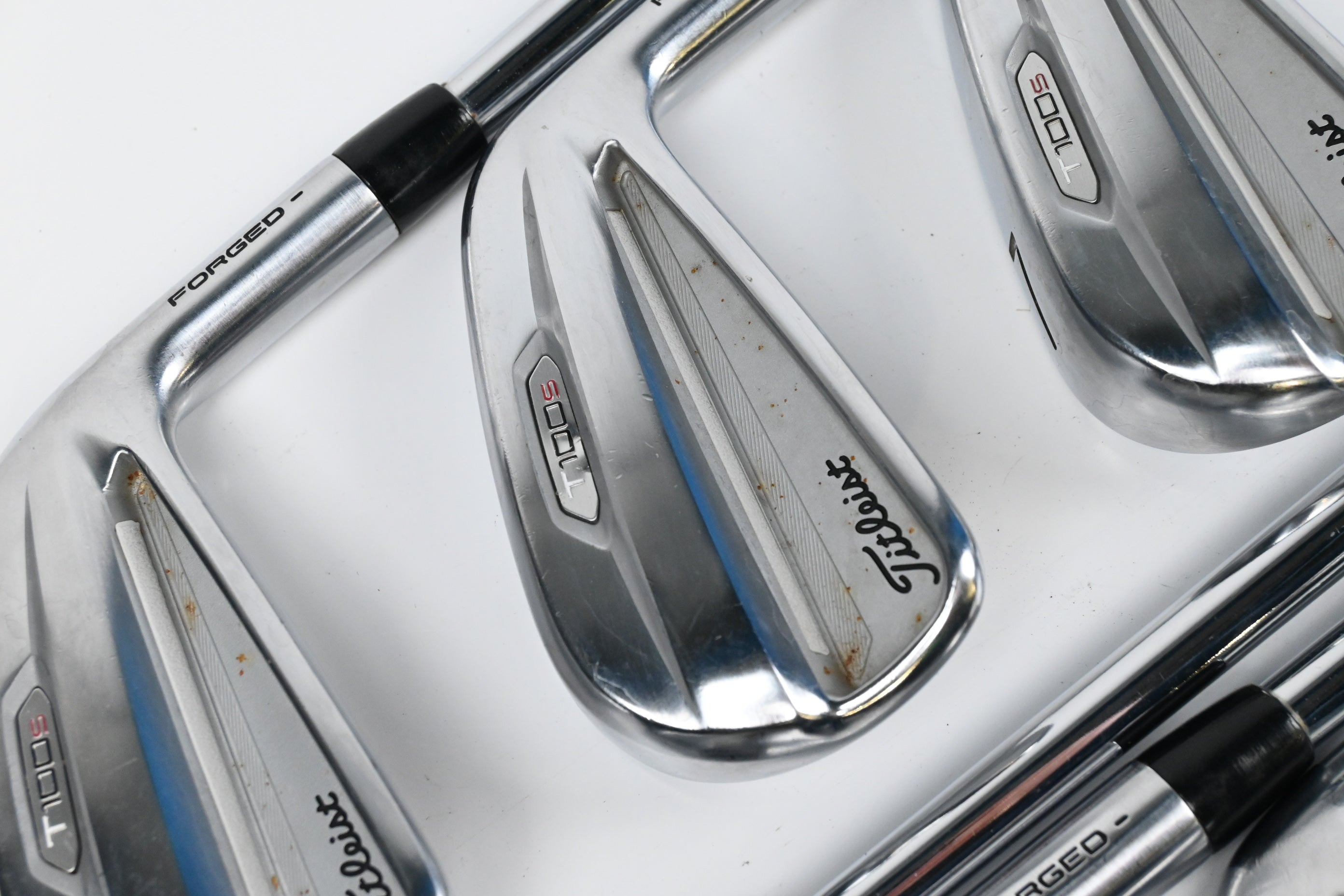 Titleist T100.S 2021 Irons / 5-PW+GW / X-Flex Project X Rifle Steel Shafts