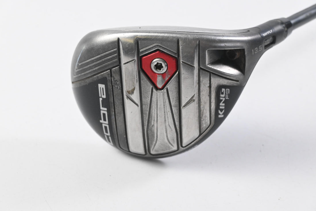 Cobra King F9 #3-4 Wood / 13.5 Degree / Stiff Flex HZRDUS Smoke Black 70 Shaft