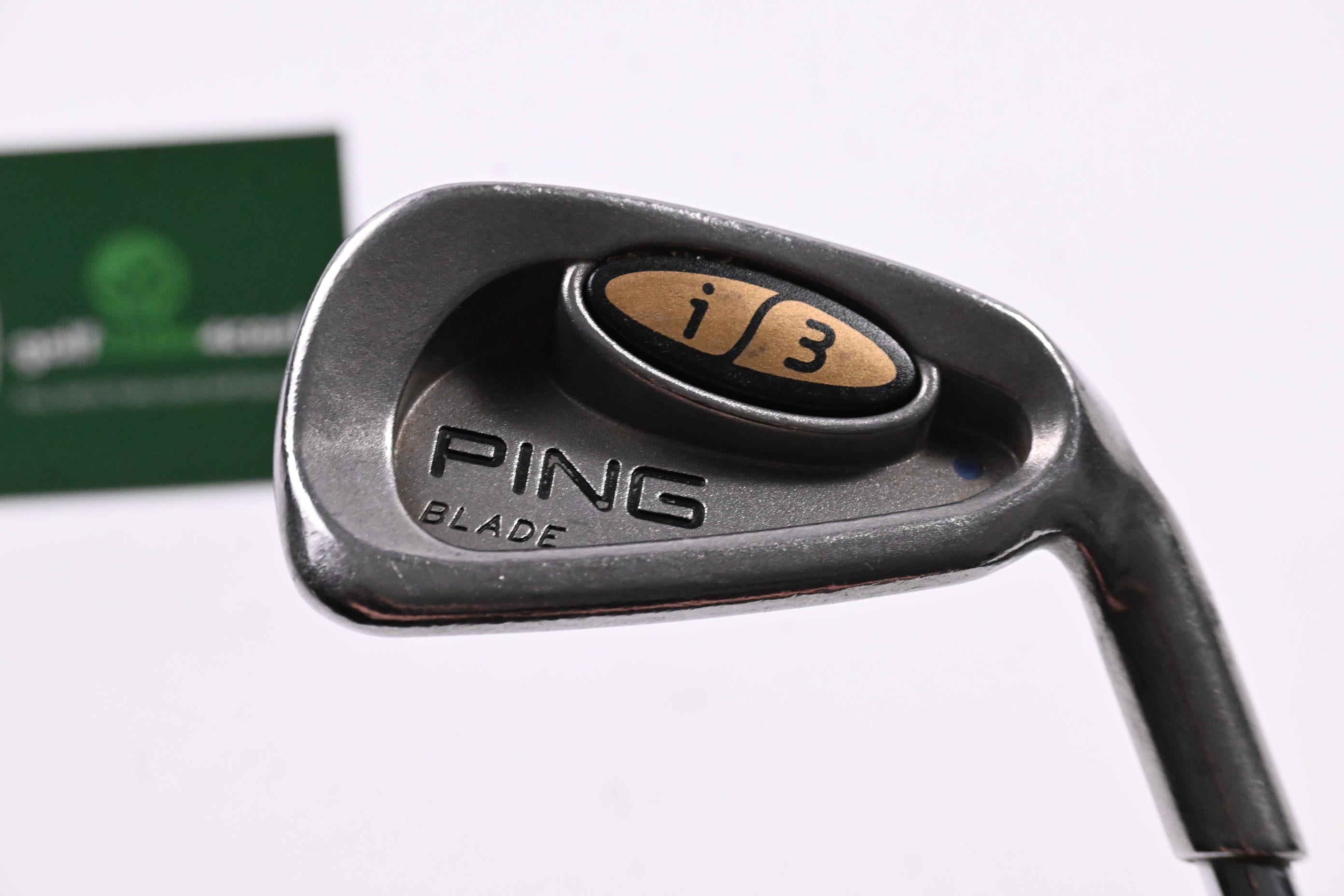Ping i3 #6 Iron / 30.5 Degree / Blue Dot / Stiff Flex Cushin JZ Red Shafts
