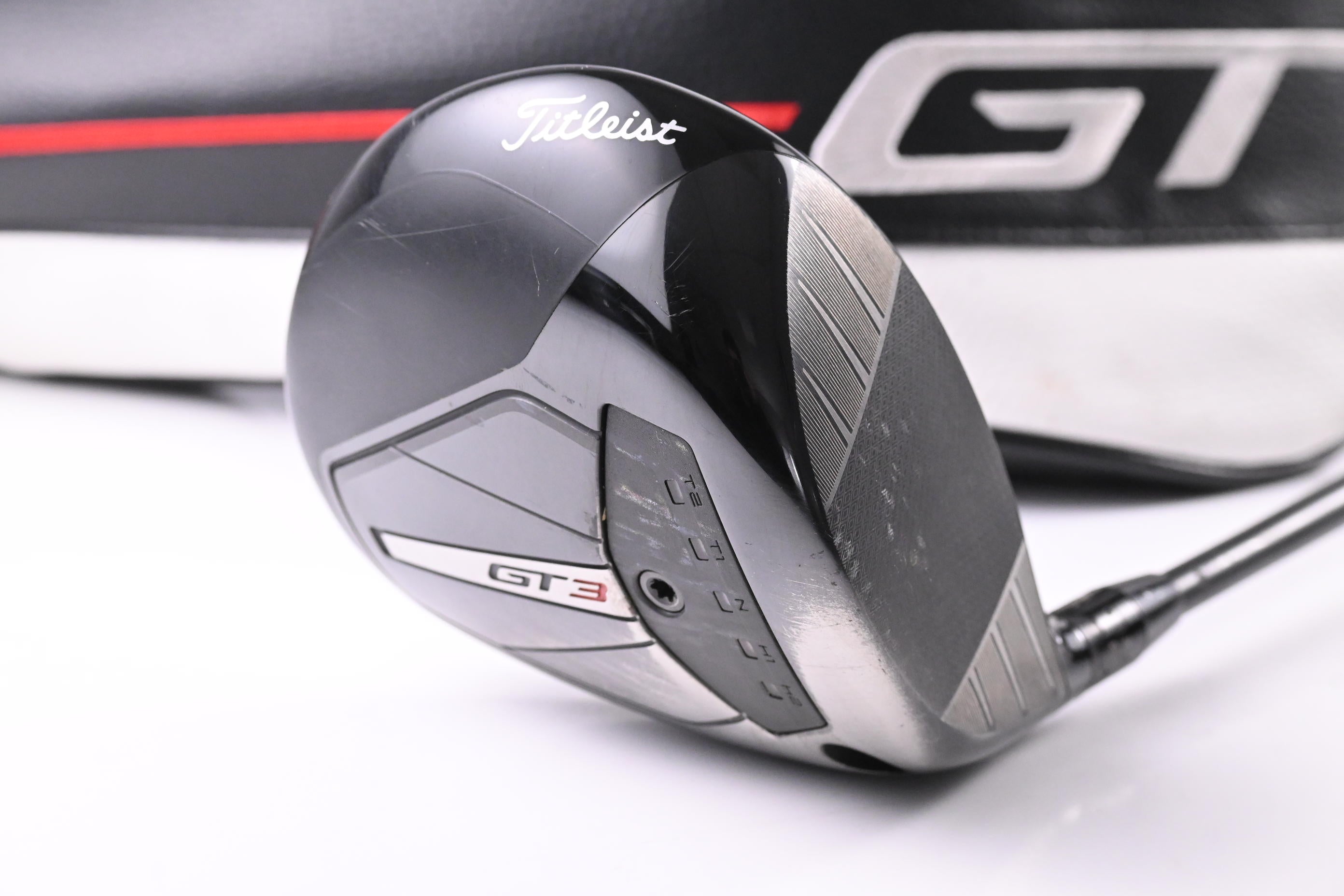 Titleist GT3 Driver / 10 degree / Stiff Flex HZRDUS Gen4 Red CB 50 Shaft