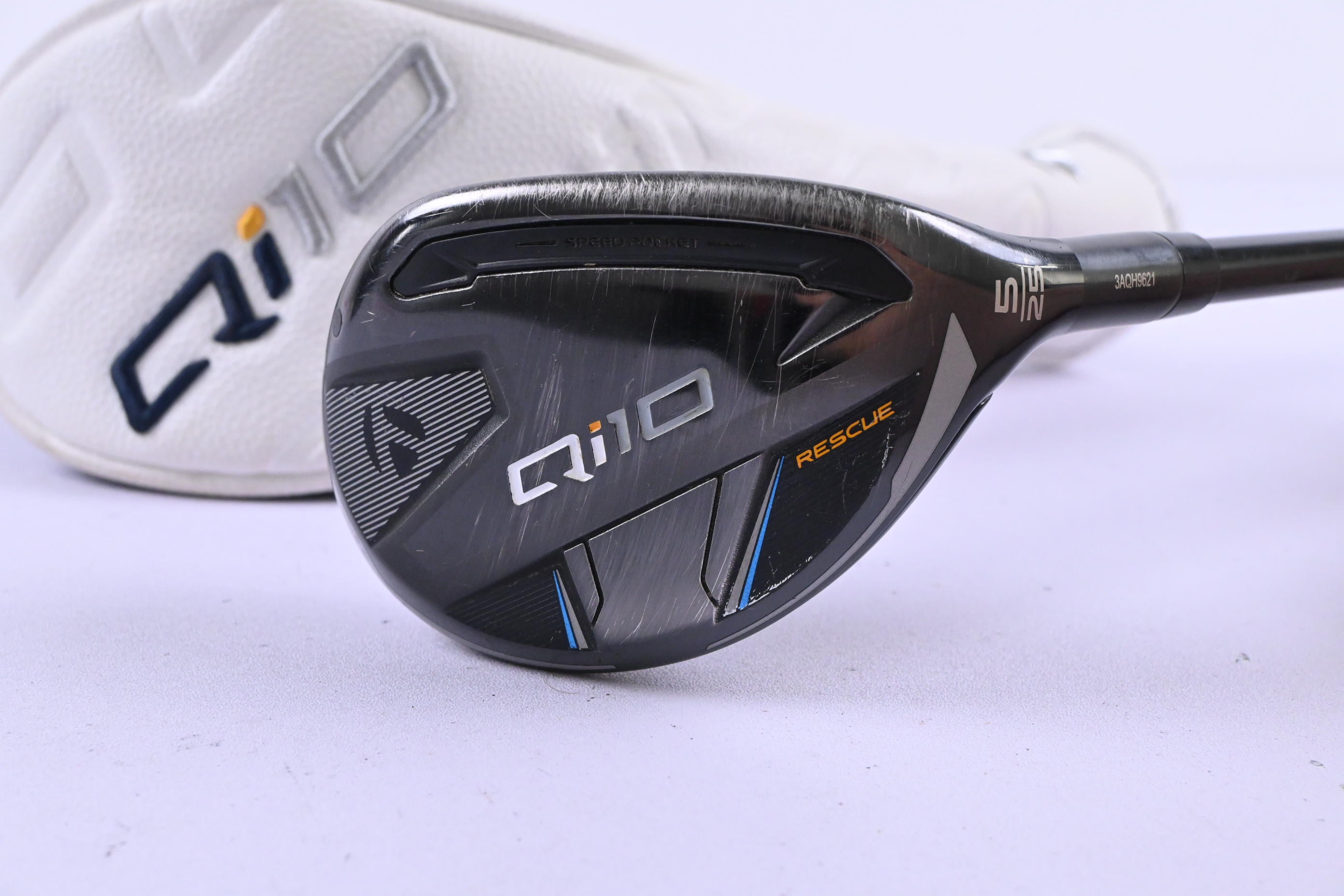 Taylormade Qi10 #5 Hybrid / 25 Degree / Regular Flex Fujikura Ventus TR Blue 6