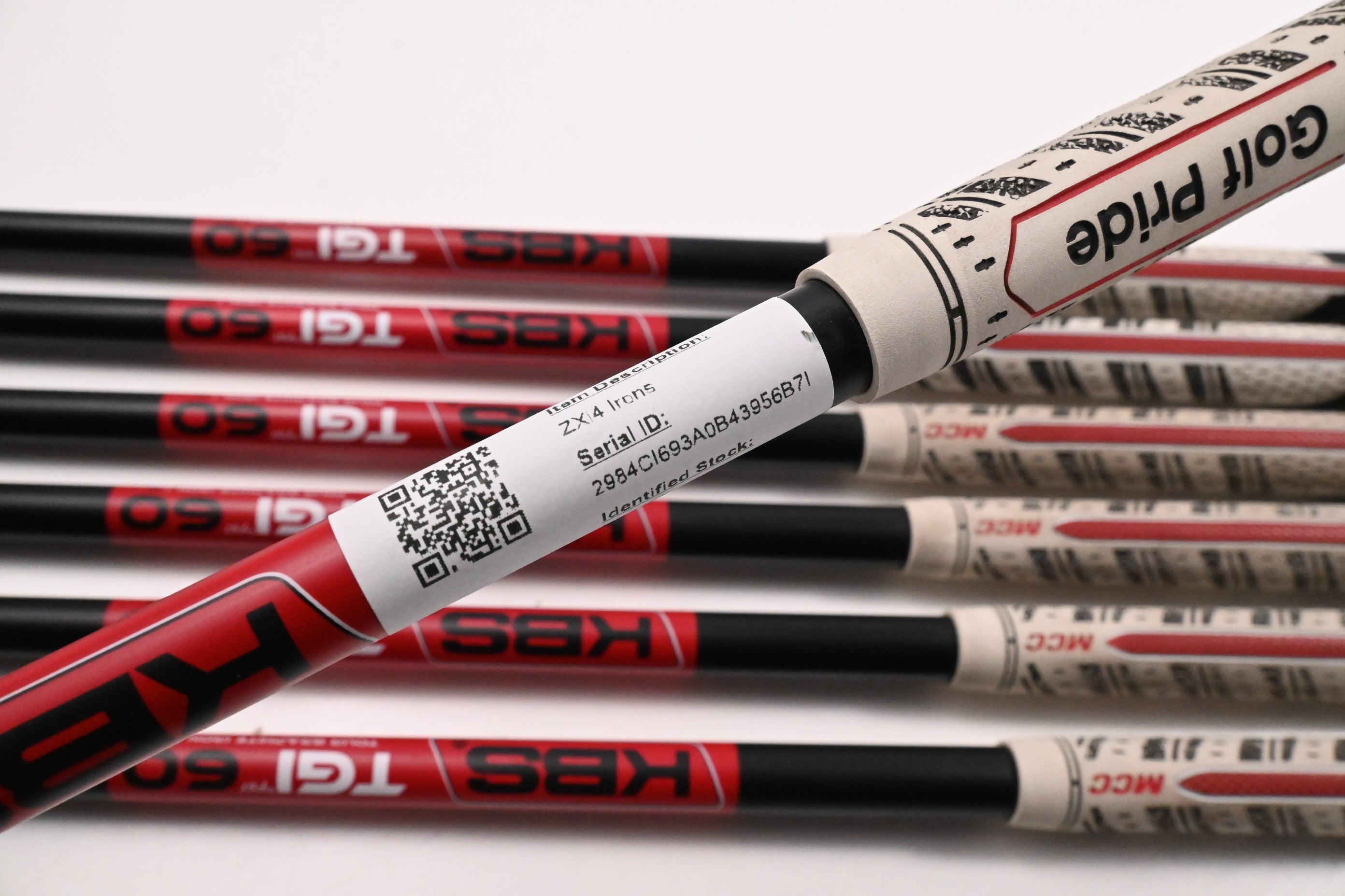 Srixon ZXi4 Irons / 6-PW+AW+SW / Regular Flex KBS TGI 60 Shafts