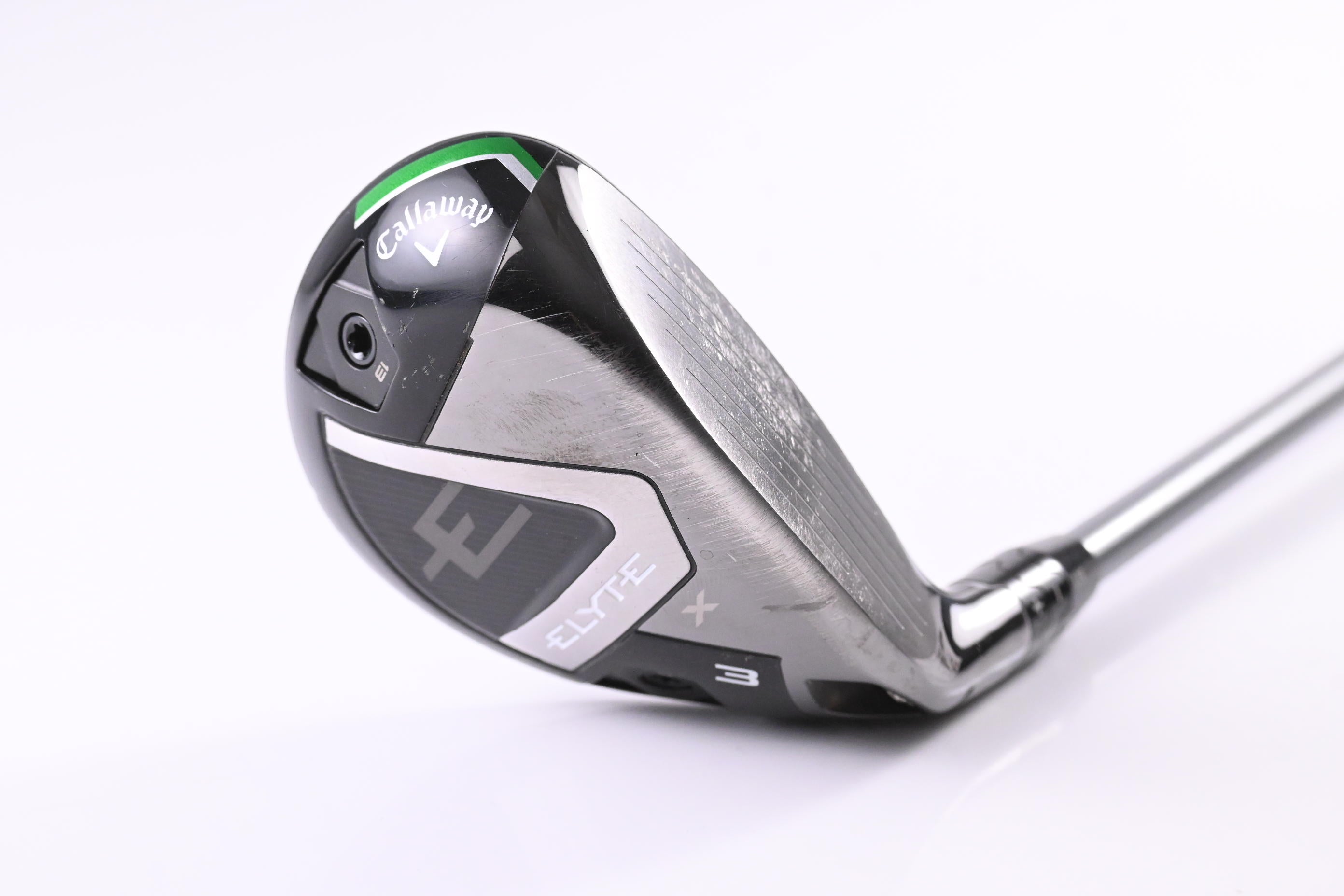 Callaway Elyte X #3 Hybrid / 18 Degree / Stiff Flex Denali Charcoal 70 Shaft