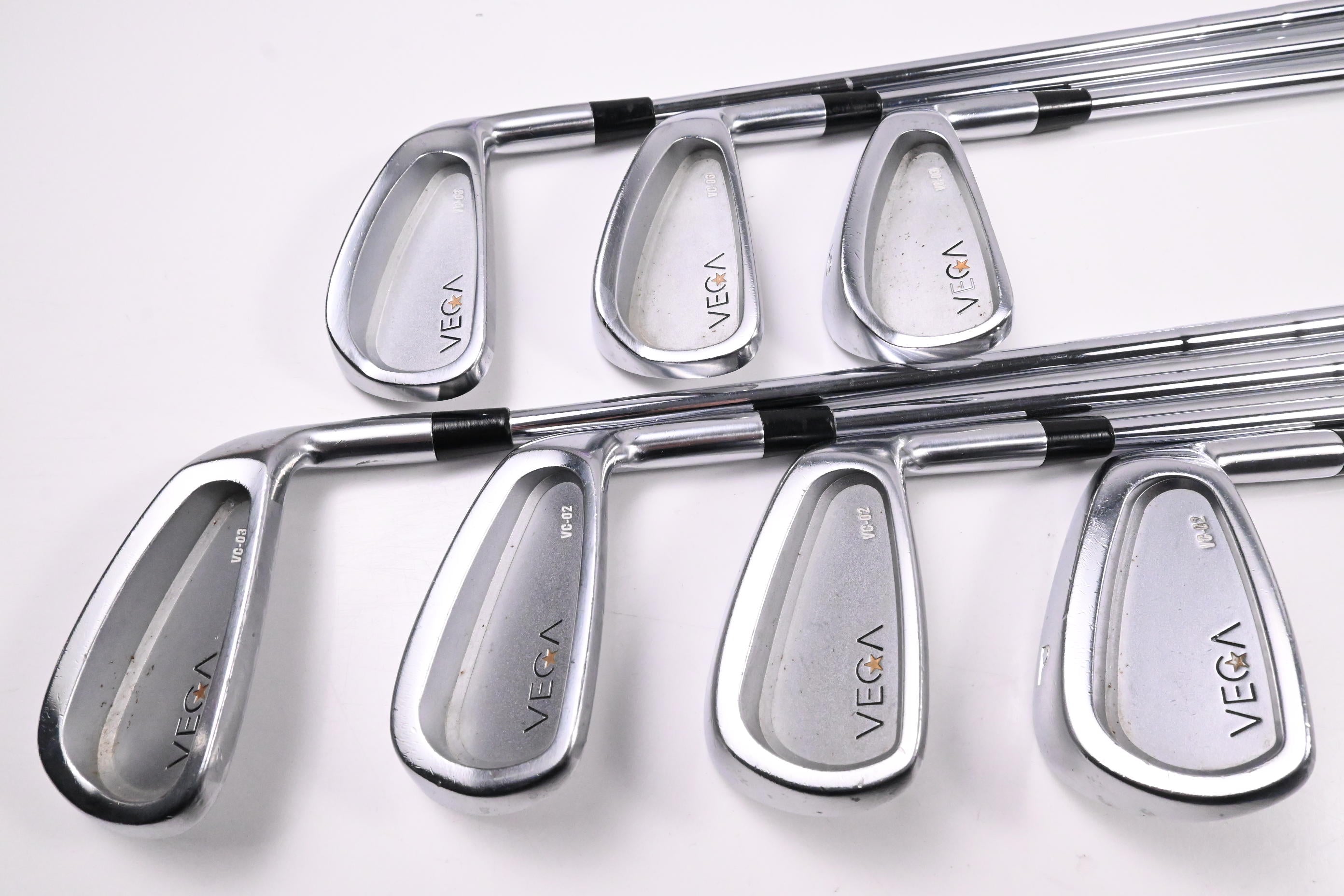 Vega VC-02/VC-03 Combo Irons / 4-PW / Regular Flex Shimada Tour Lite Shafts
