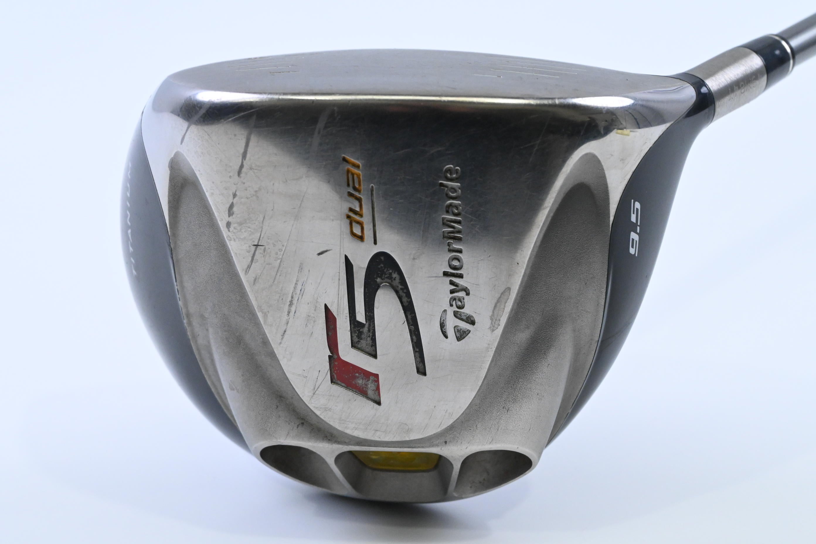 Taylormade R5 Dual Driver / 9.5 Degree / Stiff Flex Taylormade M.A.S.2 65 Shaft