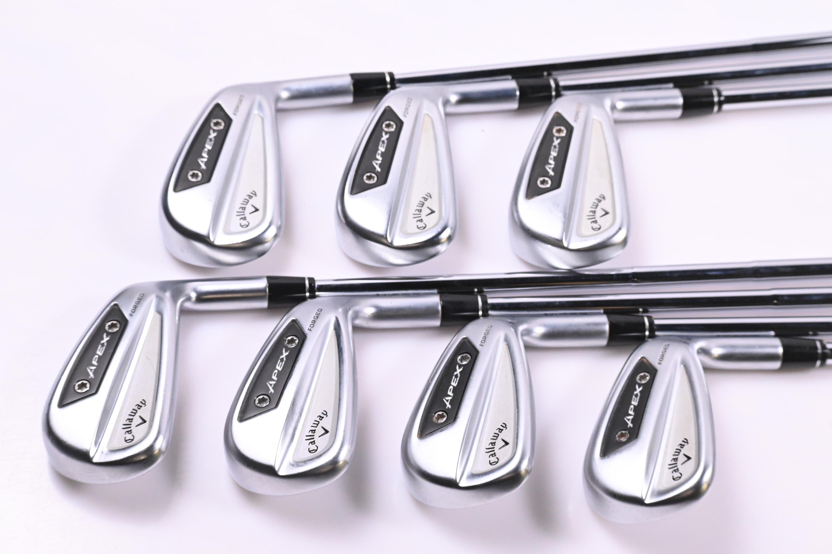 Callaway Apex Ai300 Irons / 4-PW / Stiff Flex Dynamic Gold Mid 100 S300 Shafts