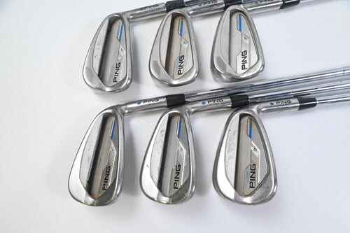 Ping i-Series E1 Irons / 5-PW / Blue Dot / Regular Flex Ping CFS Distance Shafts