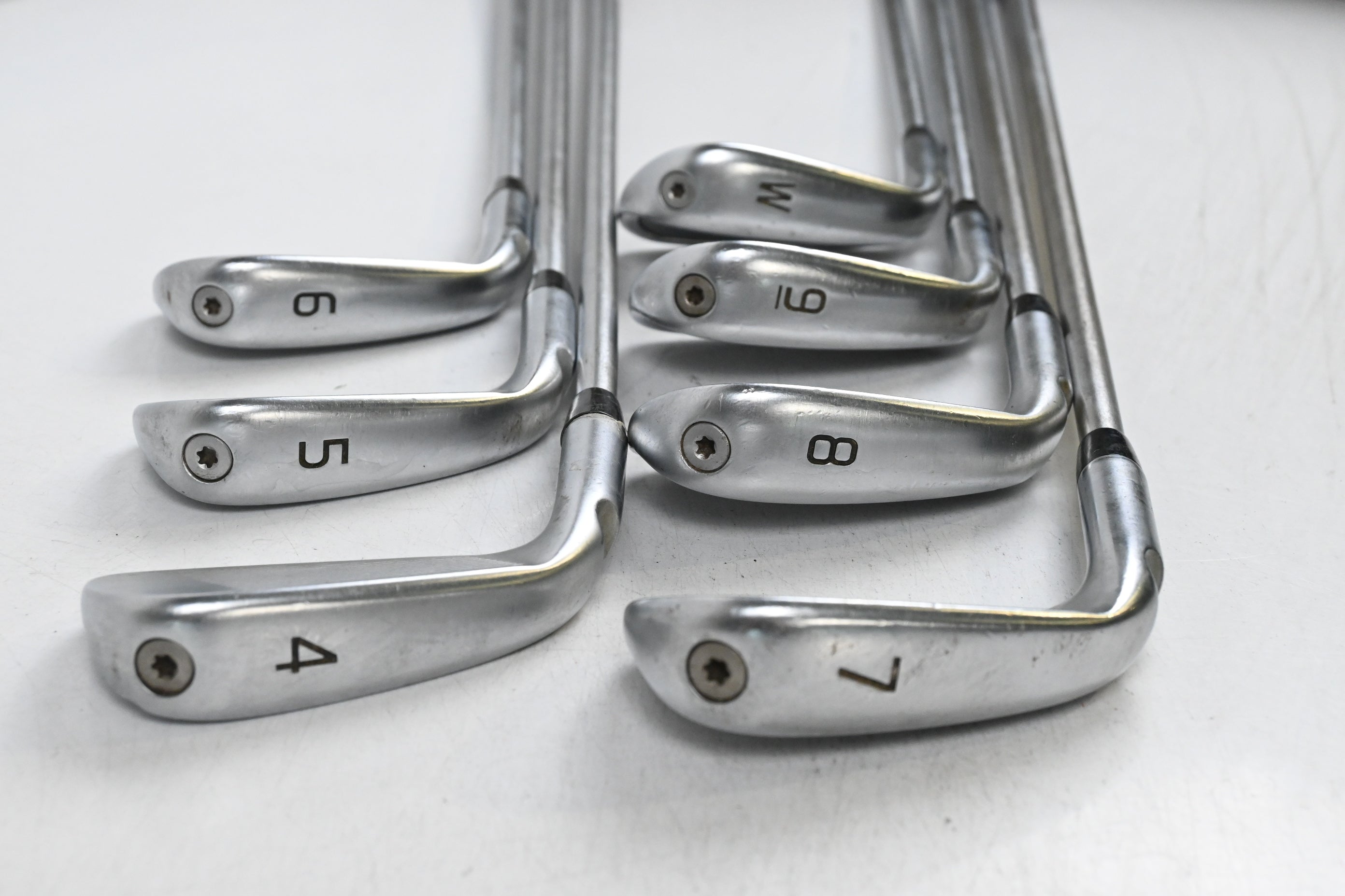 Ping i230 Irons / 4-PW / Blue Dot / X-Flex KBS Tour C-Taper 130 Shafts