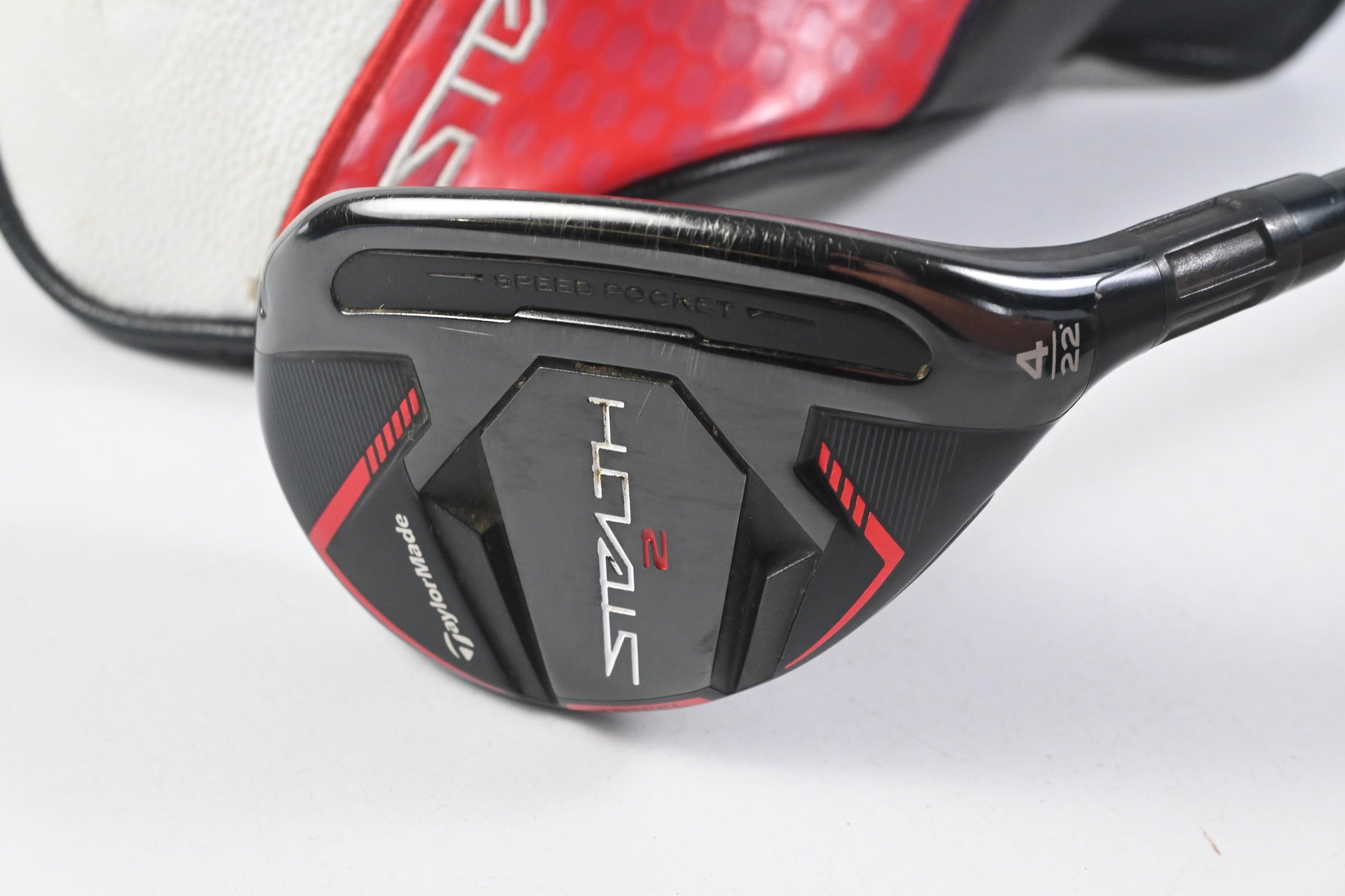 Taylormade Stealth 2 #4 Hybrid / 22 Degree / Regular Flex Ventus TR Red 6 Shaft