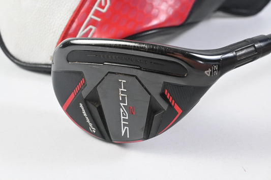 Taylormade Stealth 2 #4 Hybrid / 22 Degree / Regular Flex Ventus TR Red 6 Shaft
