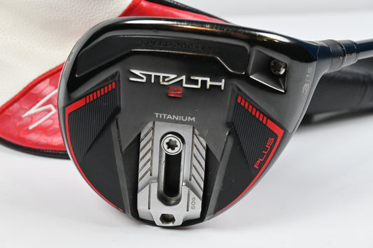 Taylormade Stealth 2 Plus #3 Wood / 15 Degree / Stiff Flex Kai'li Red 75 Shaft