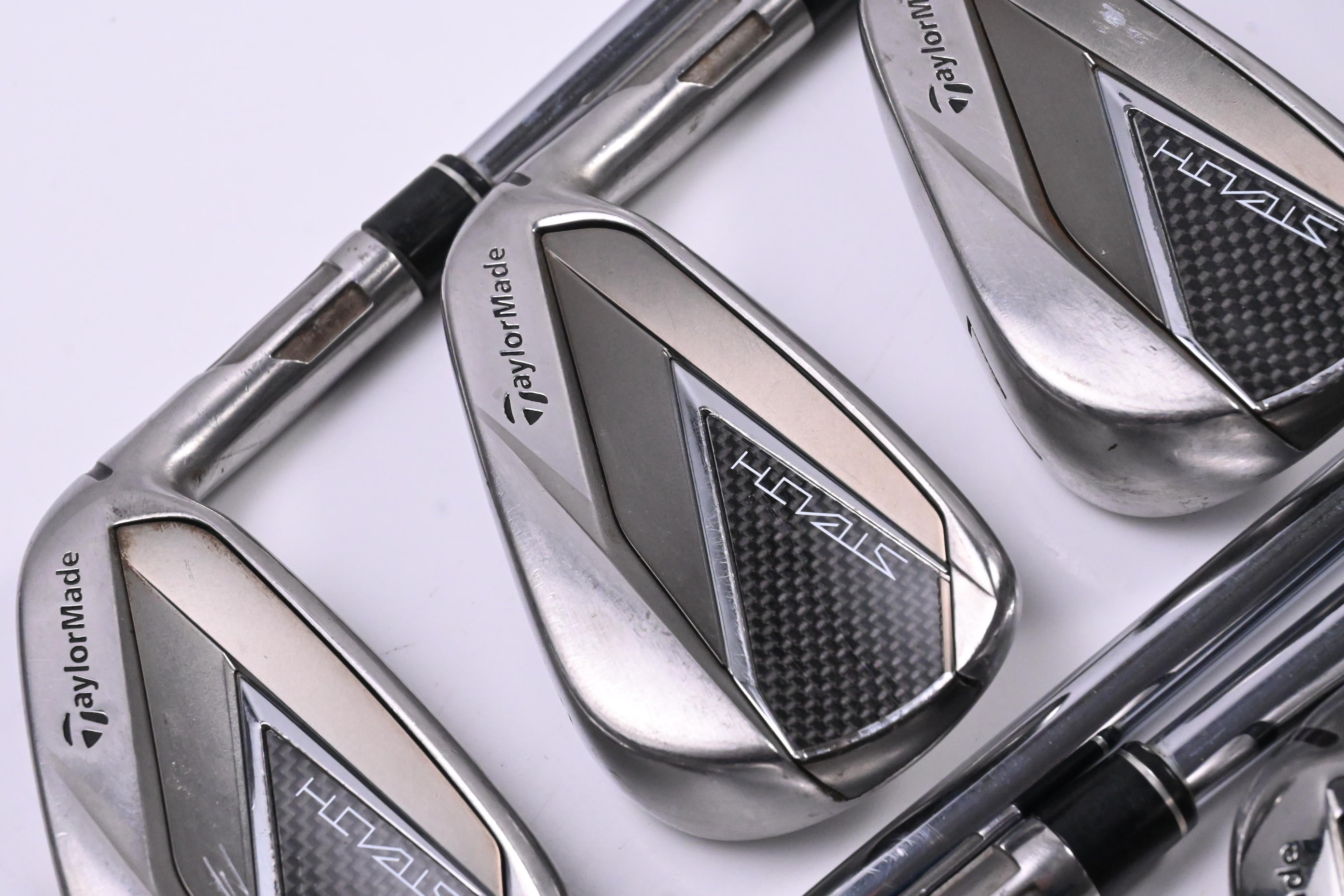 Taylormade Stealth Irons / 5-PW+AW+SW+LW / Regular Flex KBS Tour Lite Shafts