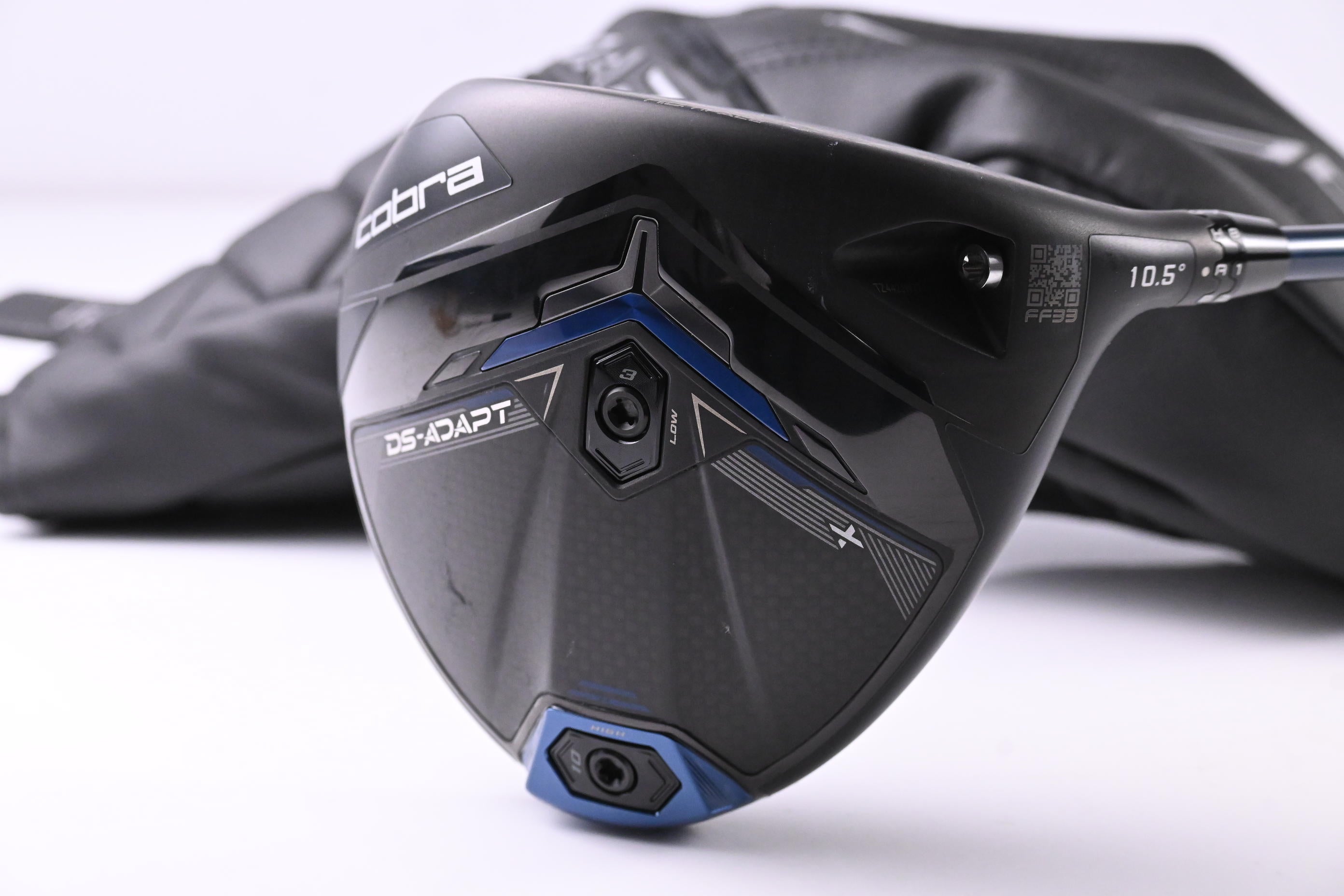 Cobra DS-Adapt X Driver / 10.5 Degree / Stiff Flex Denali Blue 60 Shaft