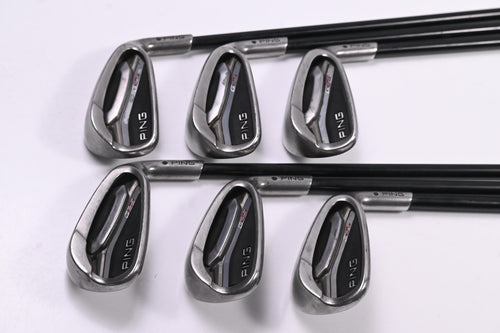 Ping G25 Irons / 6-PW+UW / Black Dot / Stiff Flex Ping TFC 189 Shafts