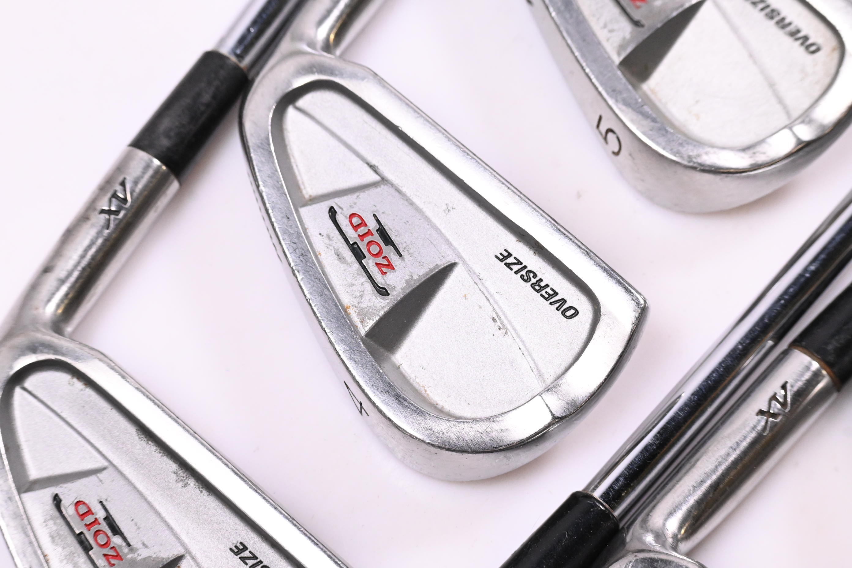 Mizuno T-Zoid O/S Irons / 3-PW+SW / Stiff Flex Dynalite Gold S300 Shafts
