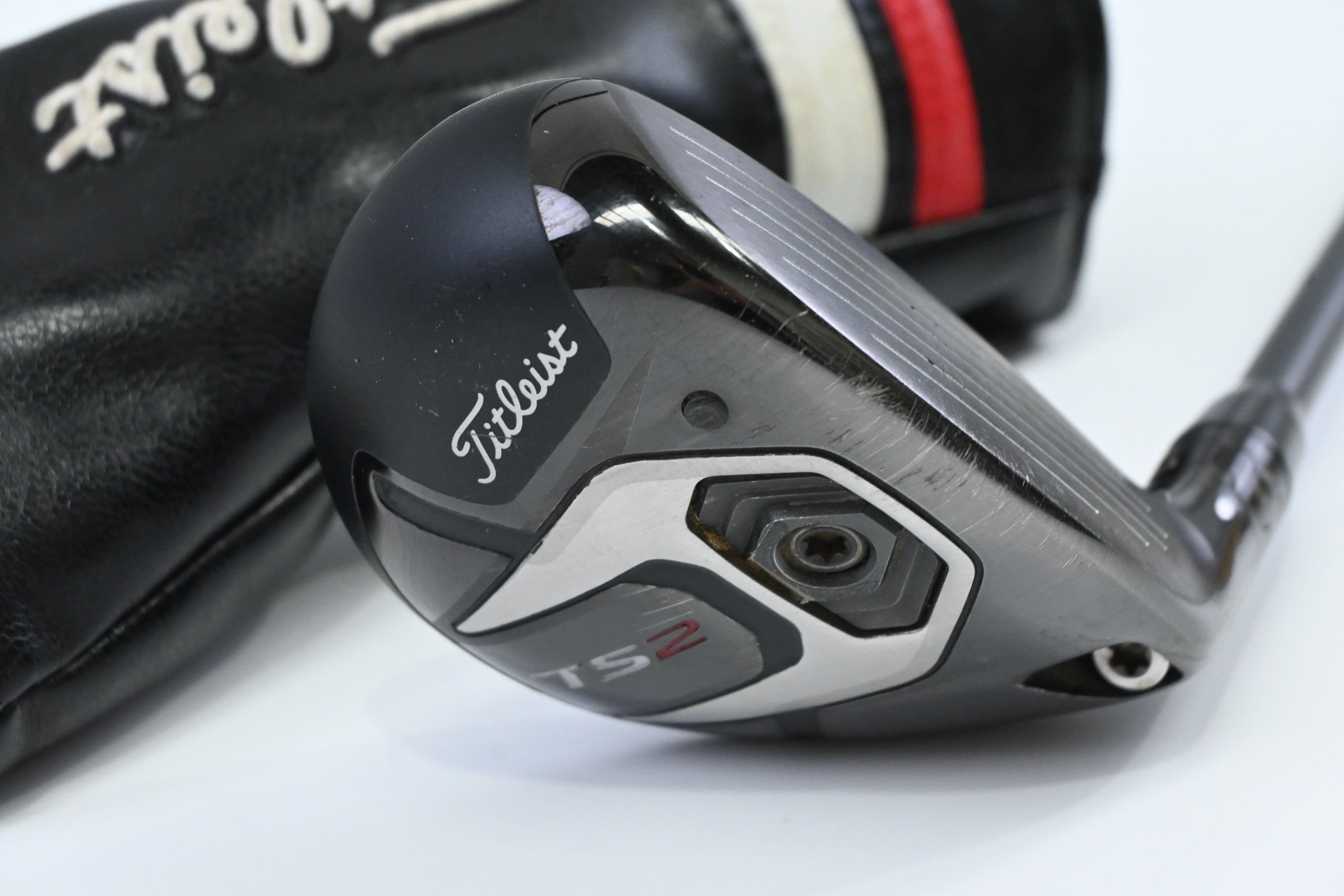 Titleist TS2 #3 Hybrid / 19 Degree / Stiff Flex HZRDUS Smoke Black 80 Shaft