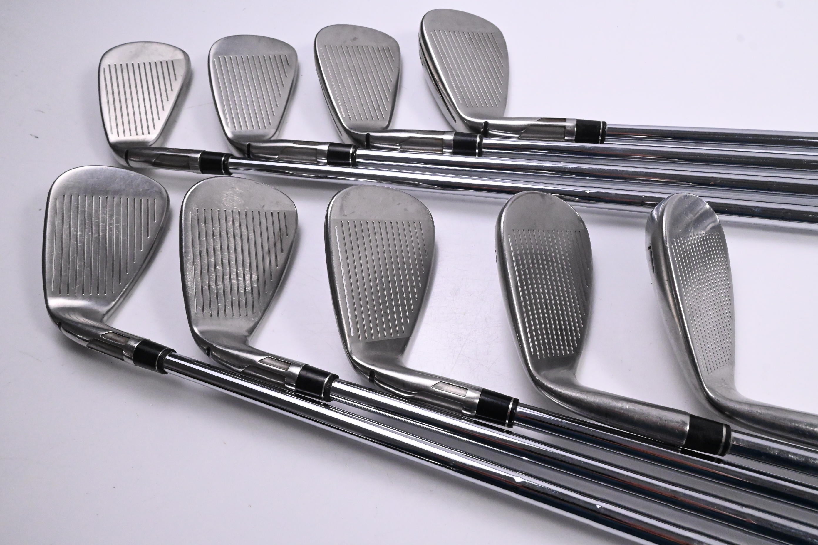 Taylormade Stealth Irons / 5-PW+AW+SW+LW / Regular Flex KBS Tour Lite Shafts