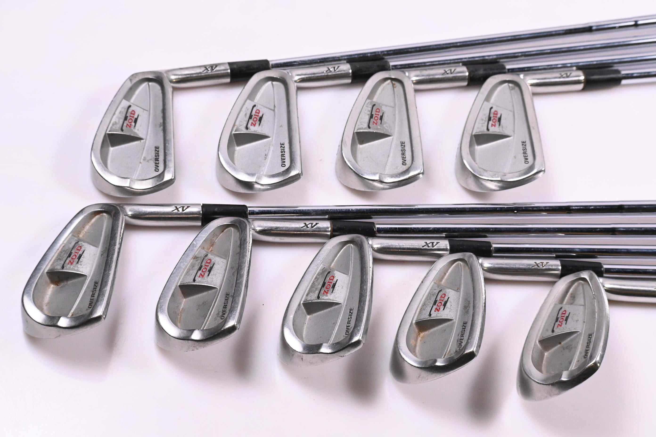 Mizuno T-Zoid O/S Irons / 3-PW+SW / Stiff Flex Dynalite Gold S300 Shafts