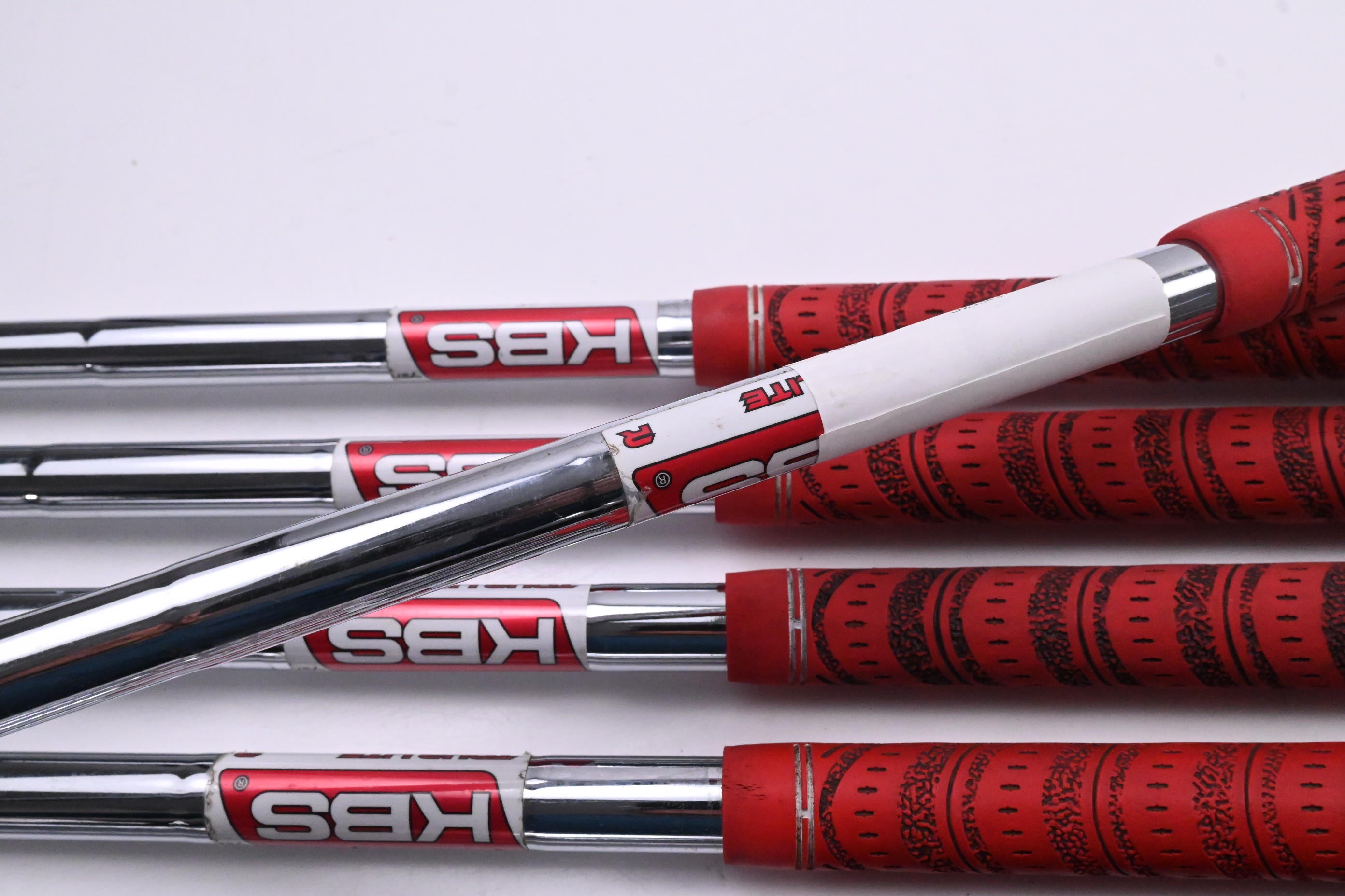 Taylormade Stealth Irons / 5-PW+AW+SW+LW / Regular Flex KBS Tour Lite Shafts