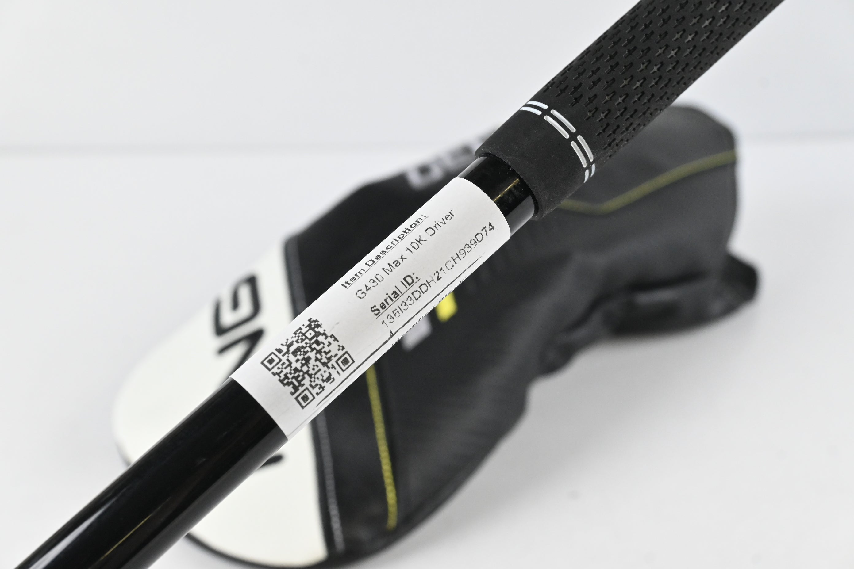 Ping G430 Max 10K Driver / 12 Degree / Regular Flex Ping Alta CB Black 55 Shaft