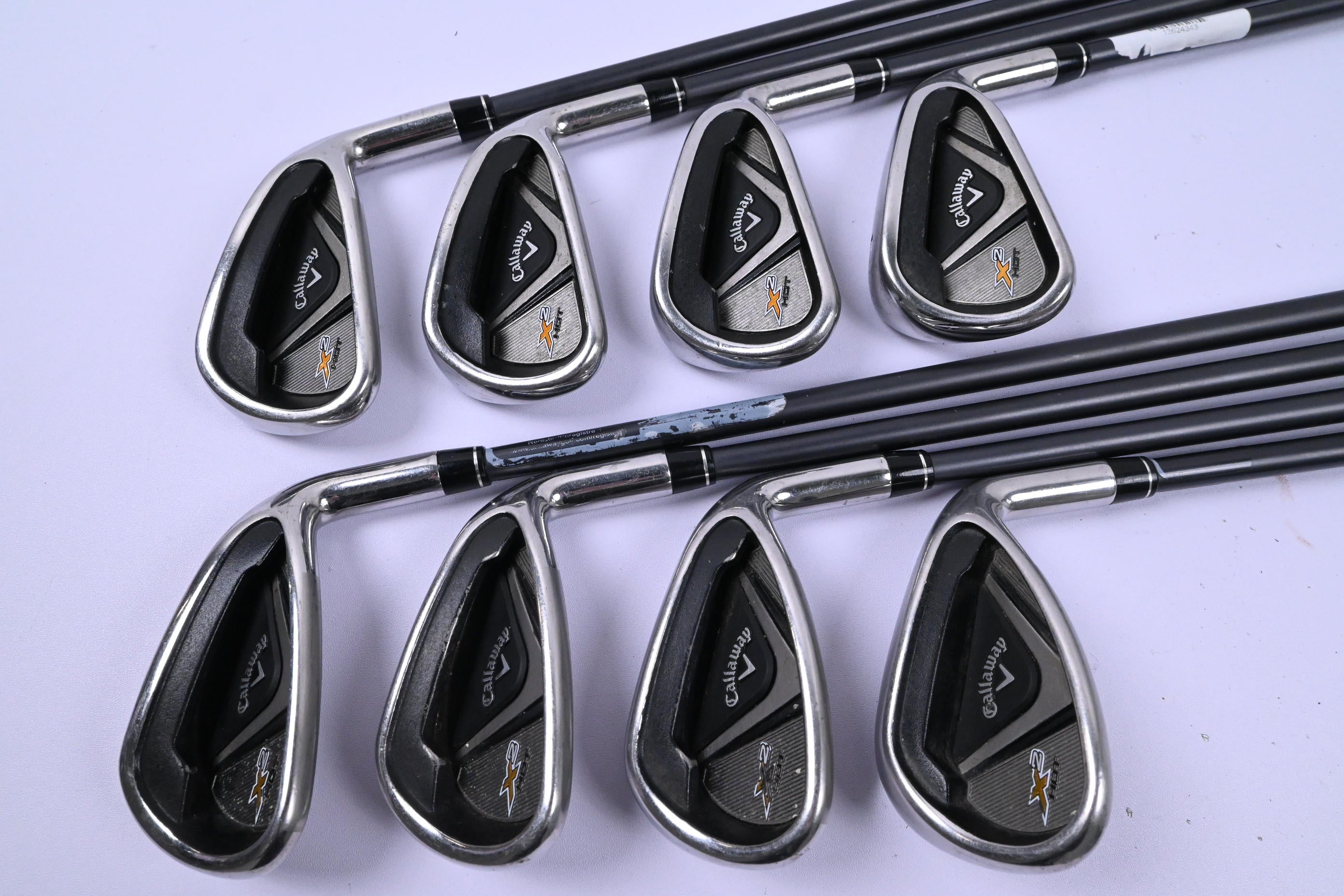 Callaway X2 Hot Irons / 4-PW+SW / Regular Flex Callaway X2 Hot 60 Shafts