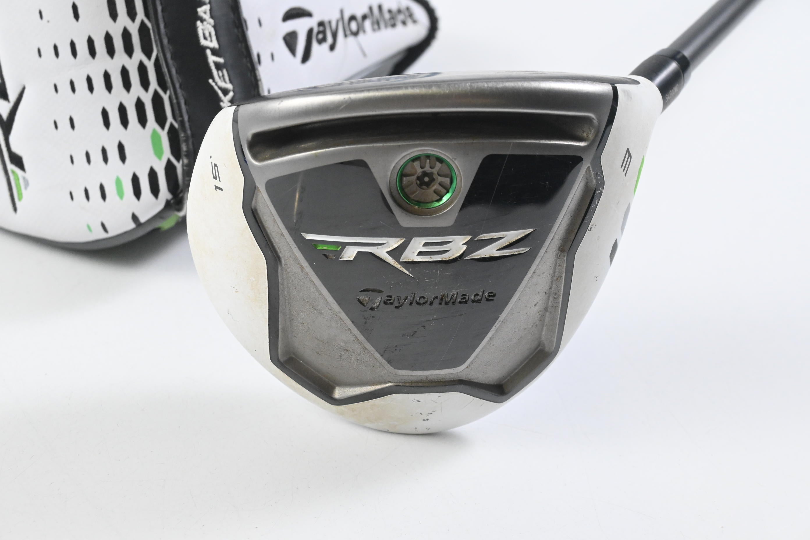 Taylormade RBZ #3 Wood / 15 Degree / Stiff Flex Matrix Ozik XCon-5 Shaft