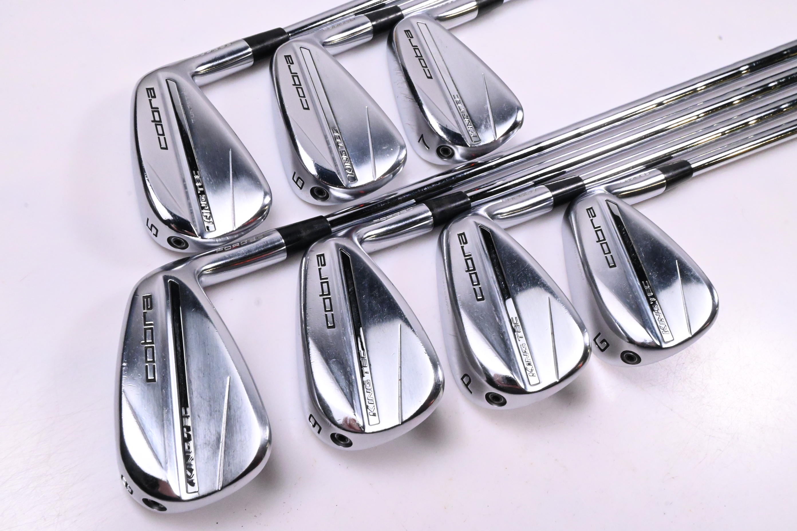 Cobra 2025 King Tec Irons / 5-PW+GW / X-Flex KBS $-Taper 130 Shafts