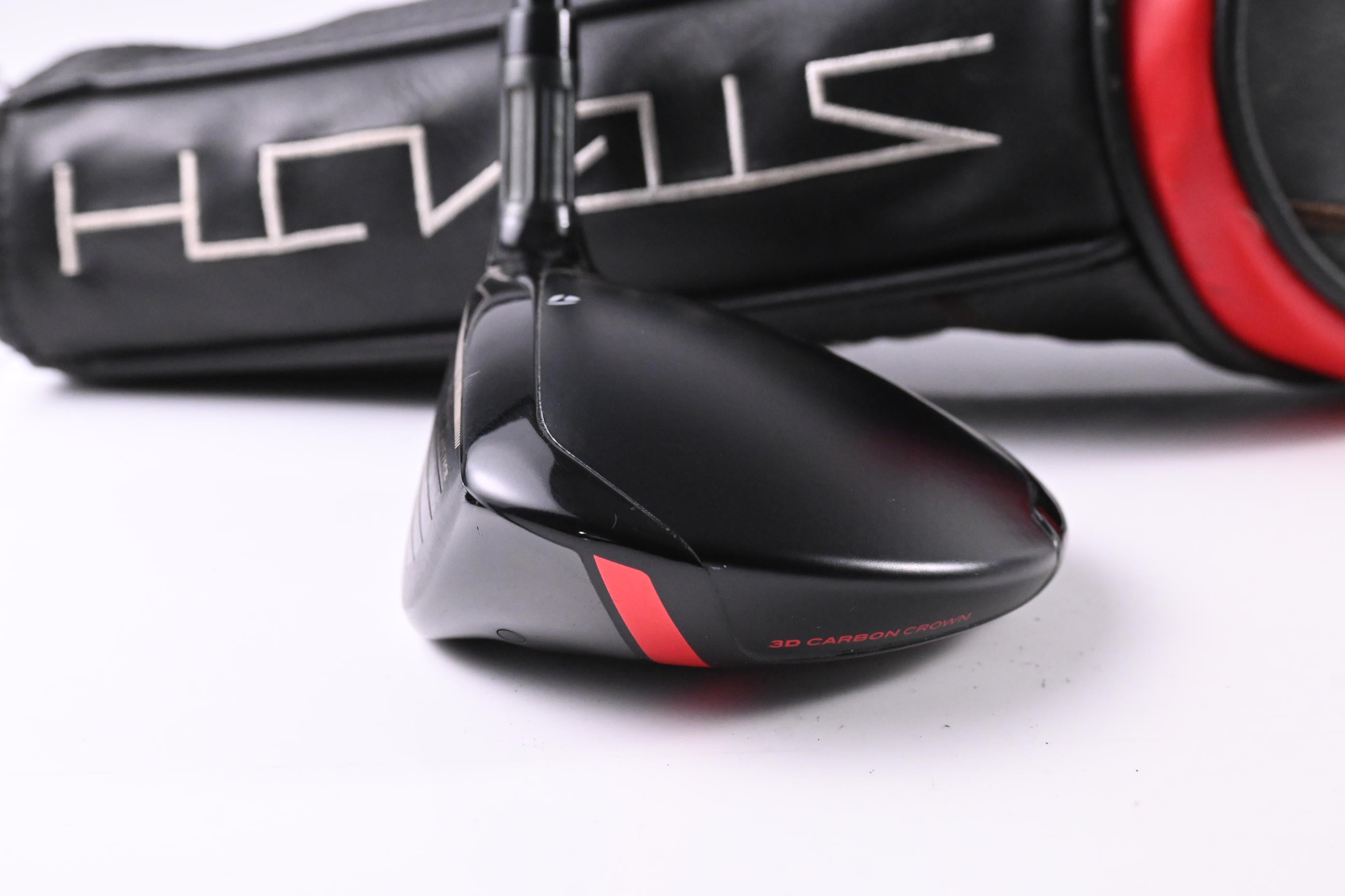 Left Hand Taylormade Stealth #3 Wood / 15 Degree / Stiff Flex HZRDUS Smoke RDX Red 75 Shaft
